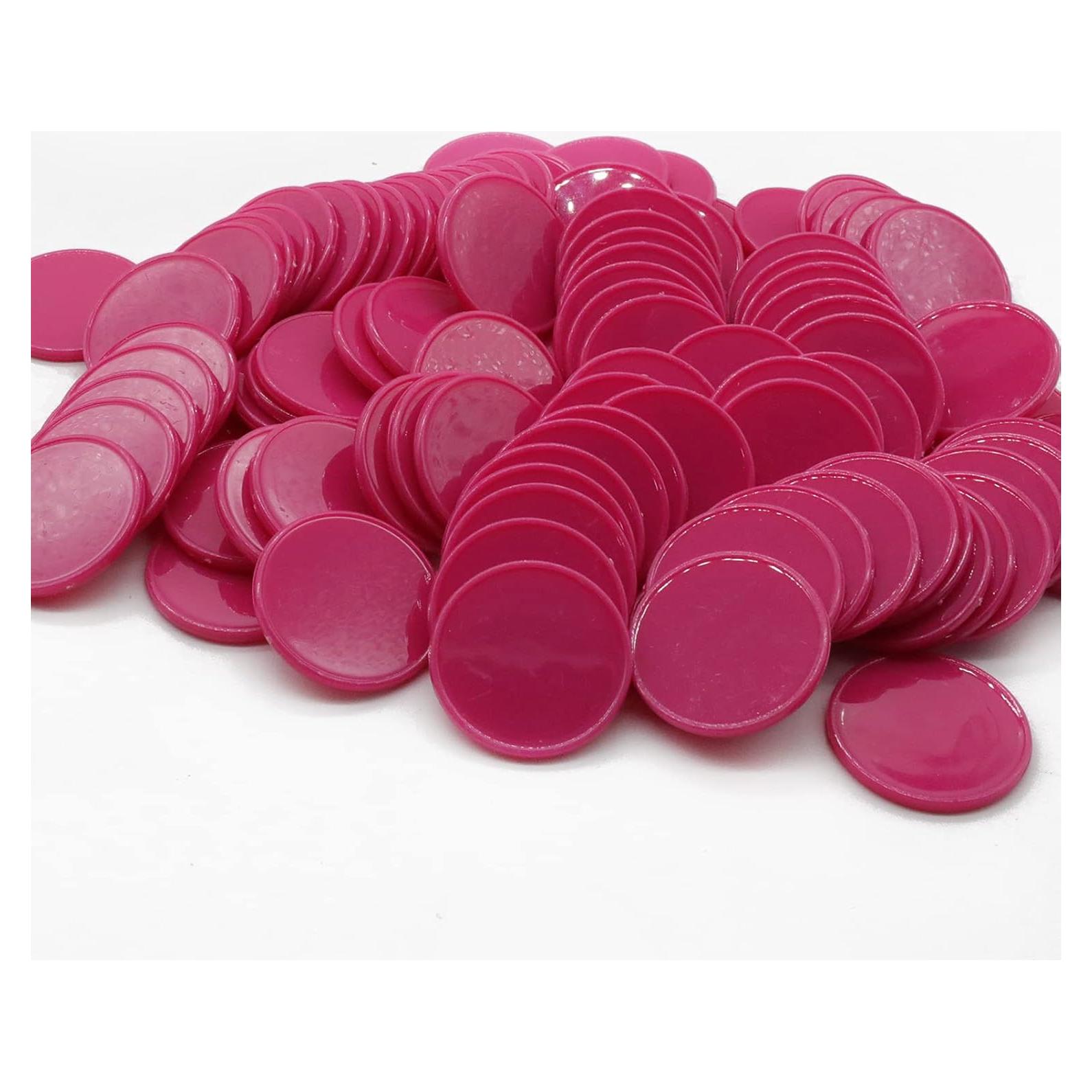 Juego de 100 Fichas de Plástico para Aprendizaje 25 mm