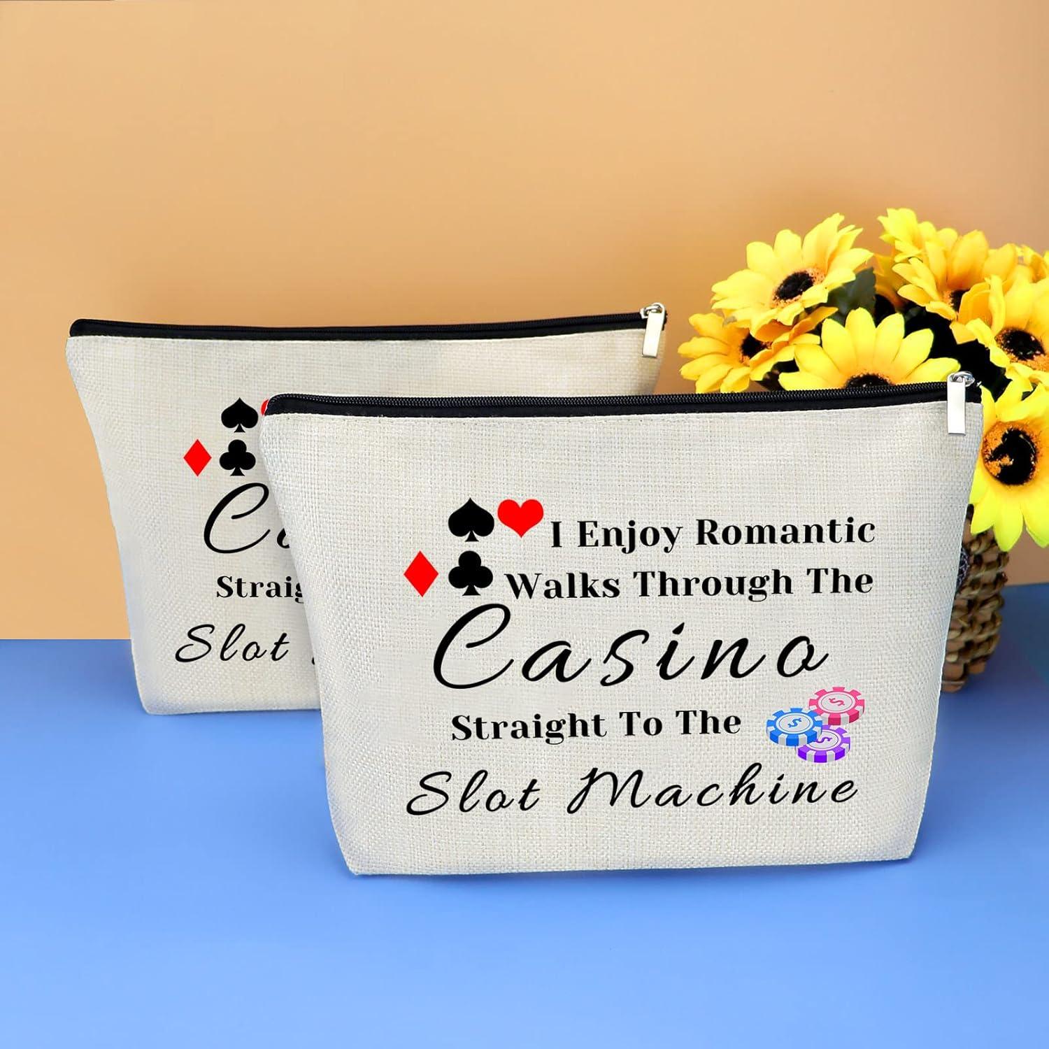 Bolsa de Maquillaje Mikela 2 Pcs para Amantes del Casino