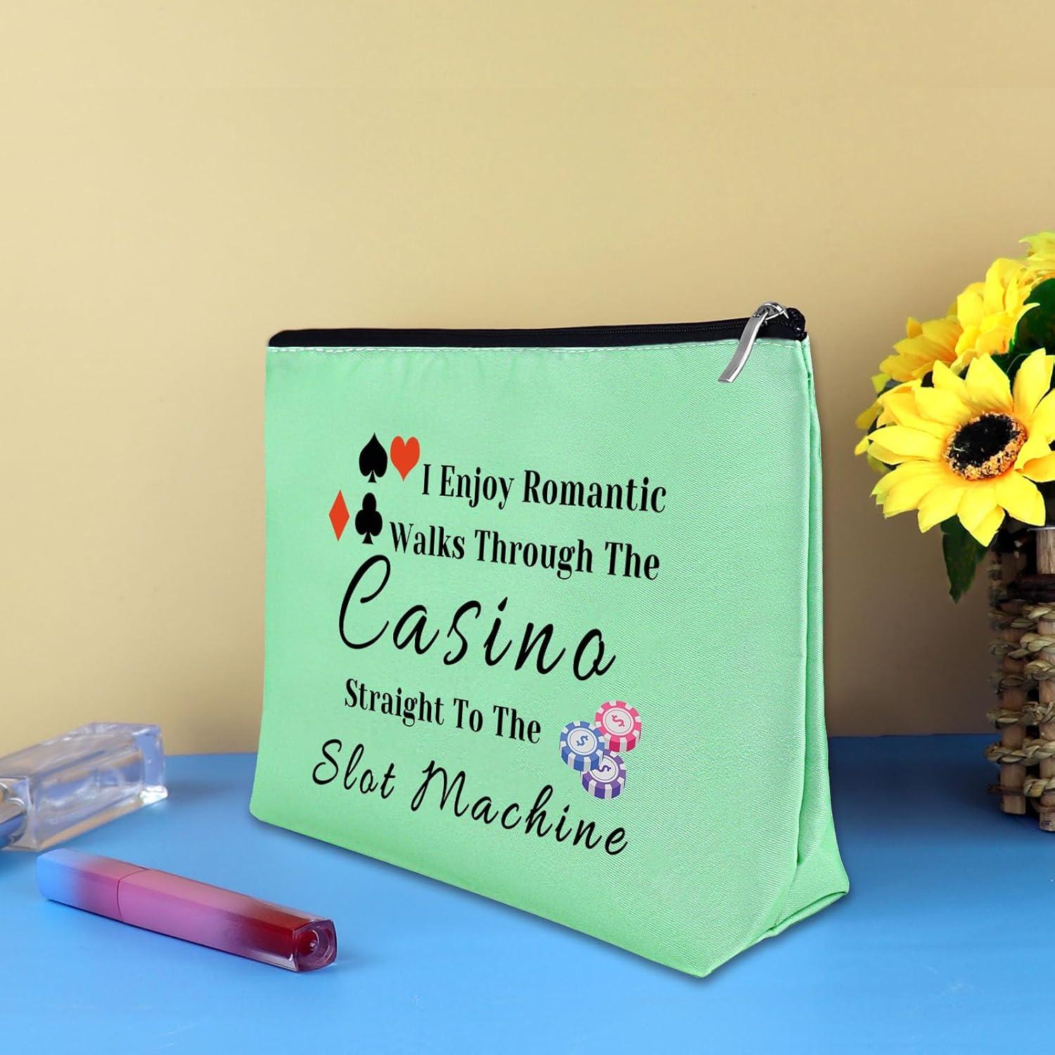 Bolsa de Maquillaje Verde Mikela para Jugadores 25x17cm