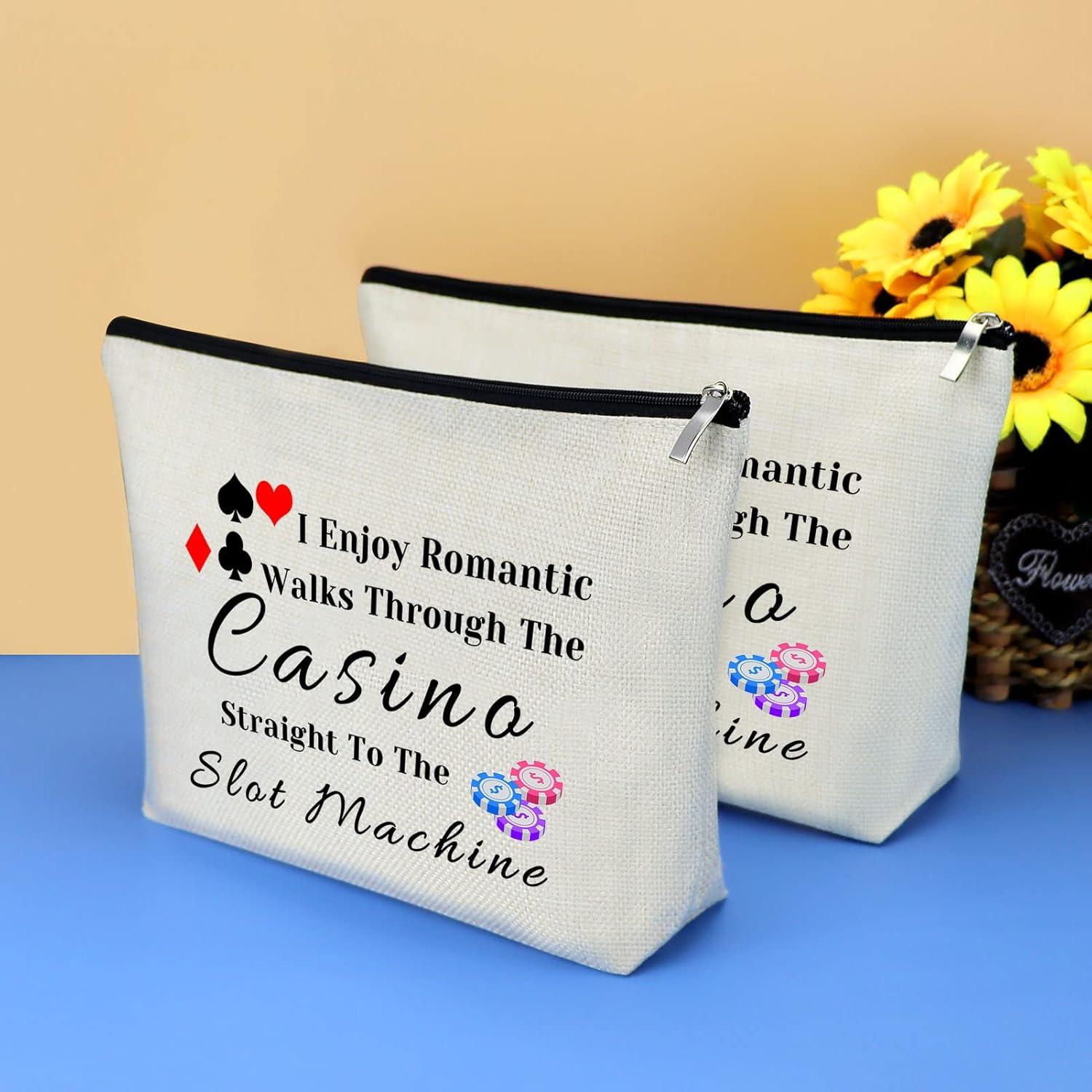 Bolsa de Maquillaje Mikela 2 Pcs para Amantes del Casino
