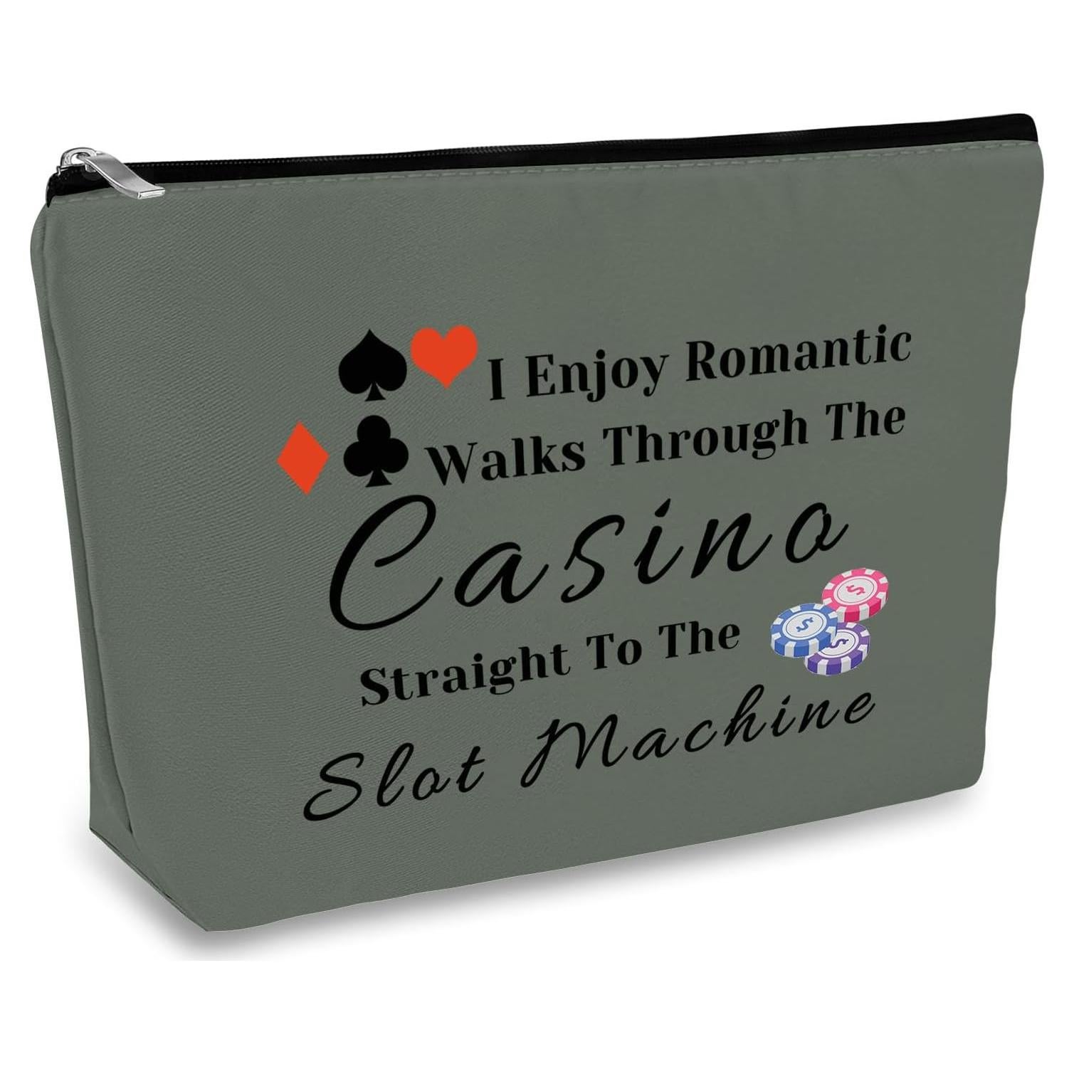 Bolsa de Maquillaje para Jugadoras Mikela Gris 25x17 cm