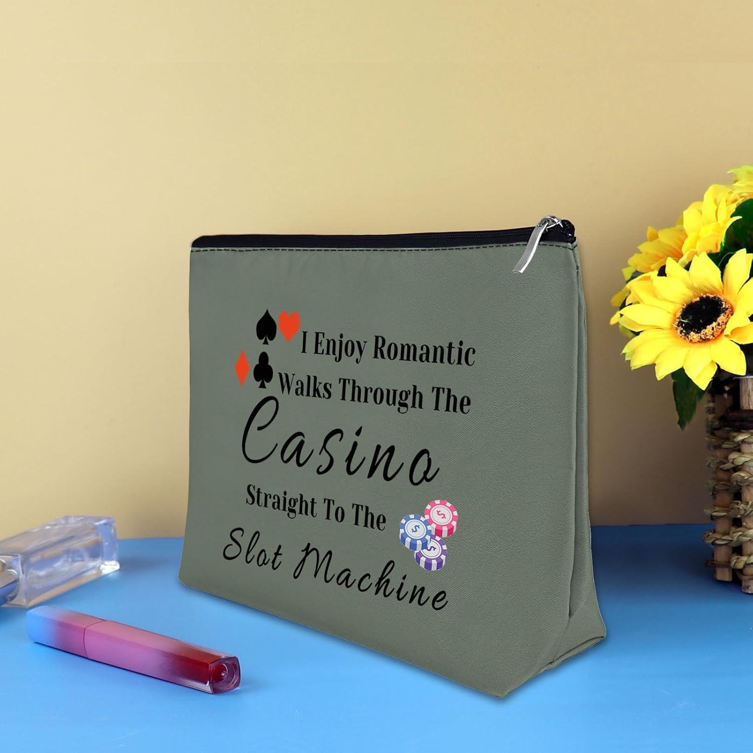 Bolsa de Maquillaje para Jugadoras Mikela Gris 25x17 cm