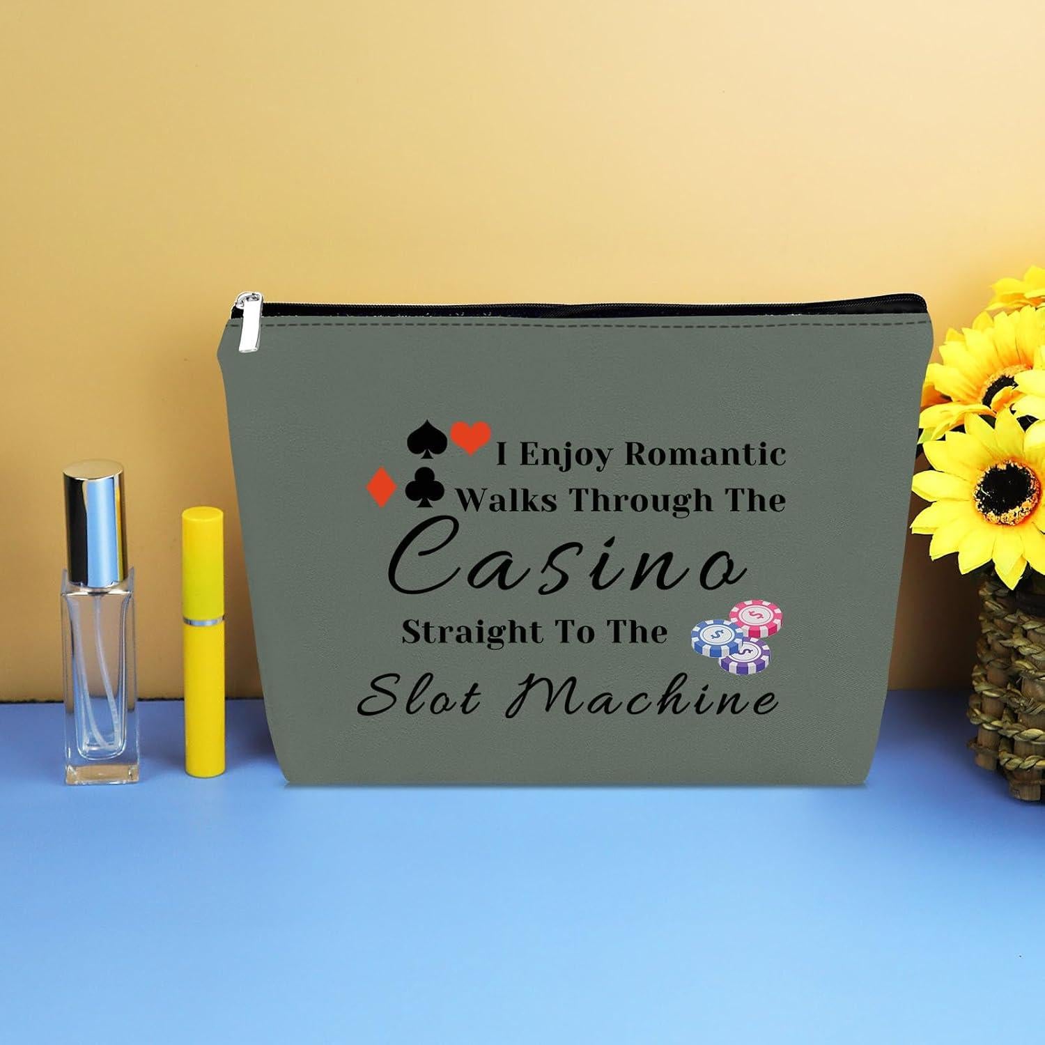 Bolsa de Maquillaje para Jugadoras Mikela Gris 25x17 cm