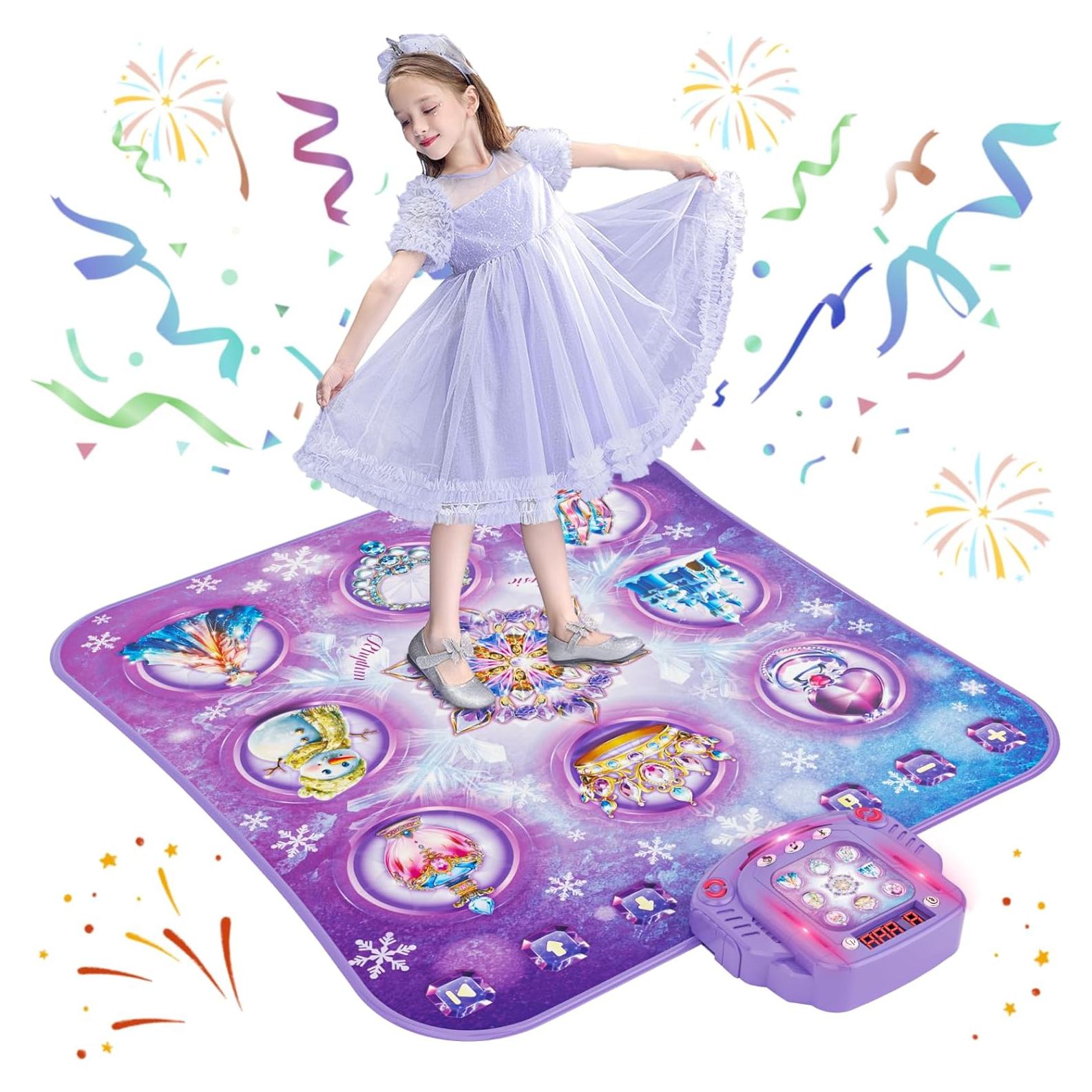 Alfombra de Baile Inalámbrica Surelect Morada 103x85cm