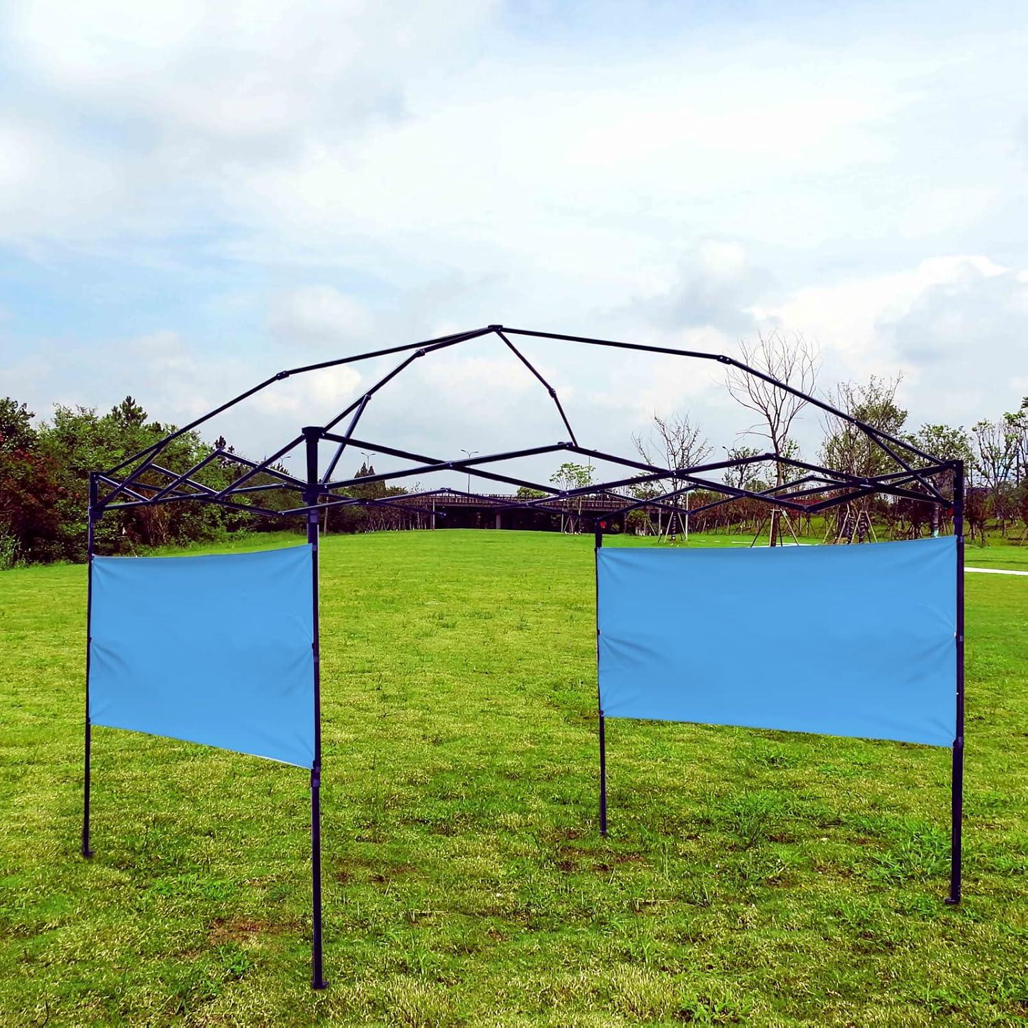Paneles Laterales Medios NINAT para Gazebo 3.05m x 3.05m Azul
