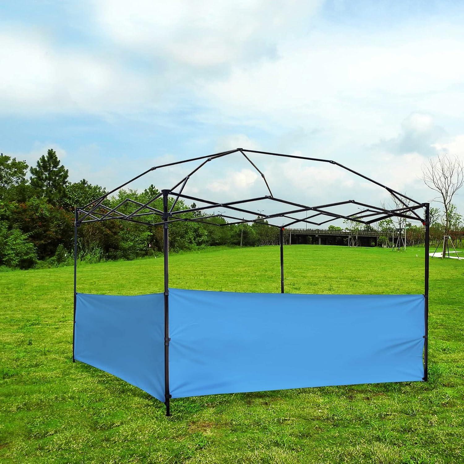 Paneles Laterales Medios NINAT para Gazebo 3.05m x 3.05m Azul