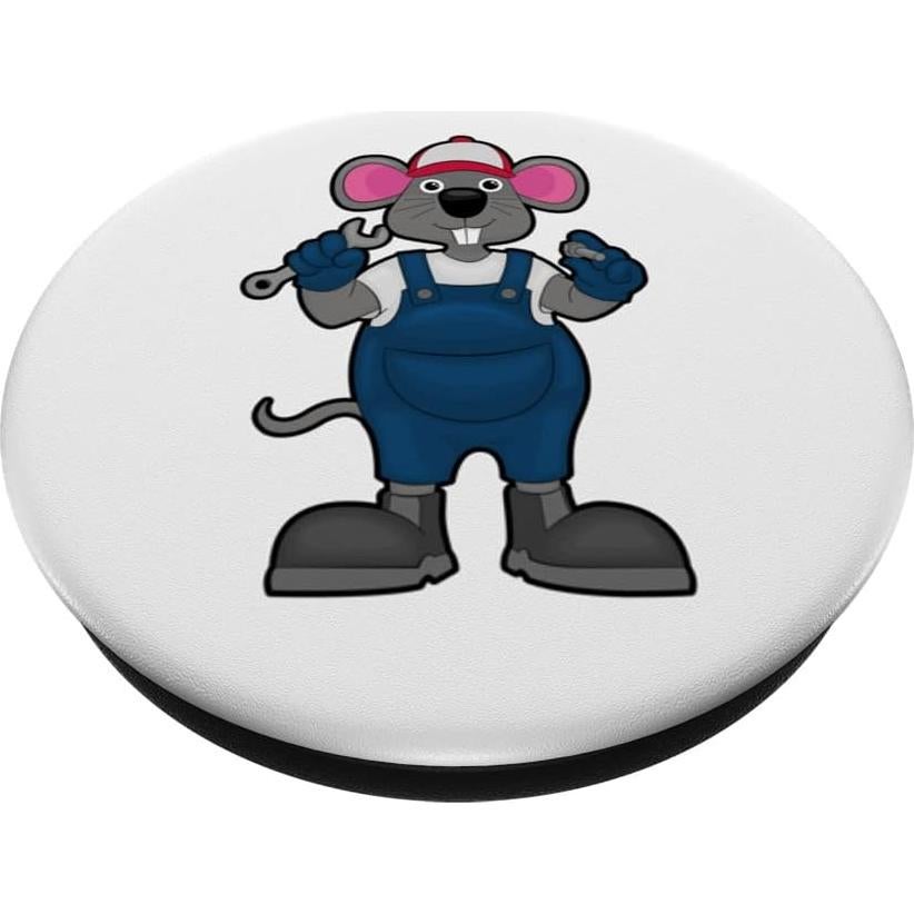 Mouse Mecánico PopSockets Estándar Negro 13.6g