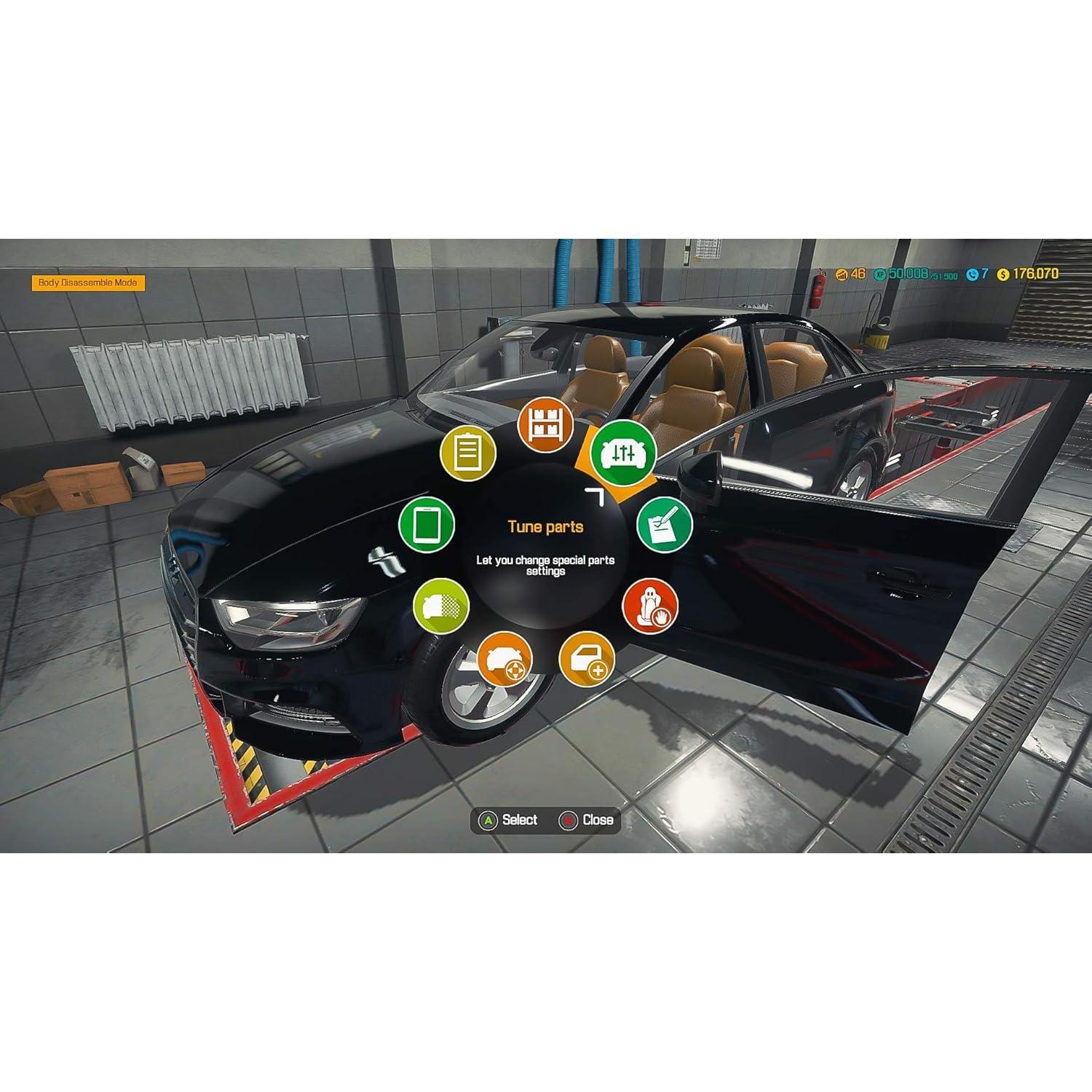 Simulador de Mecánico de Autos Koch Xbox One 48 Autos y 10+ Herramientas