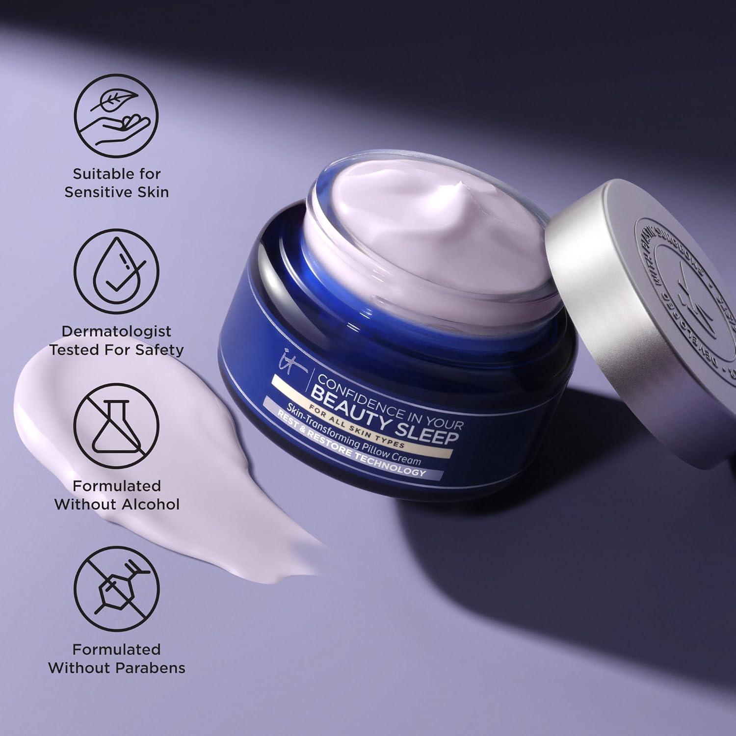 Crema Nocturna IT Cosmetics 120 ml - Antiarrugas y Hidratante