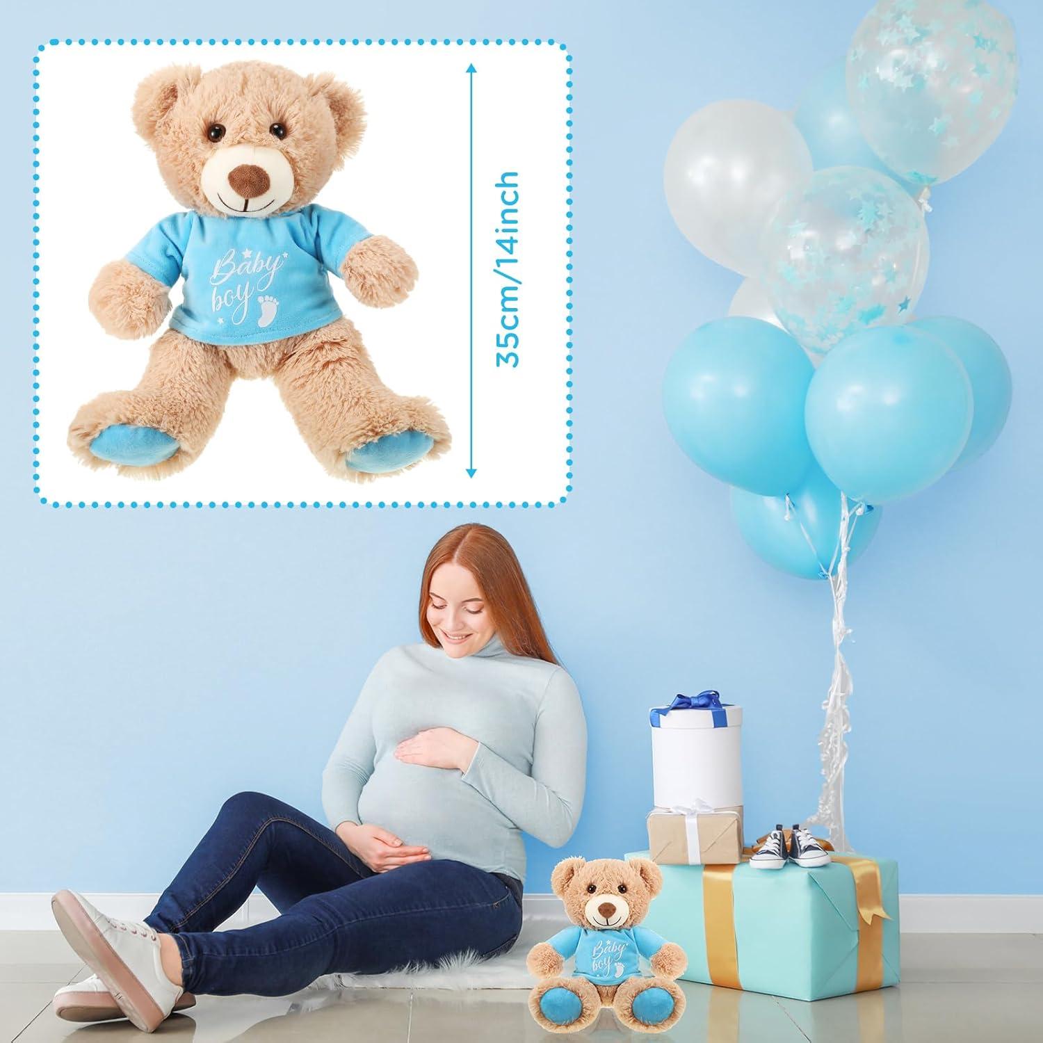 Osos de Peluche Lenwen 10 Pcs 35,56 cm para Baby Shower