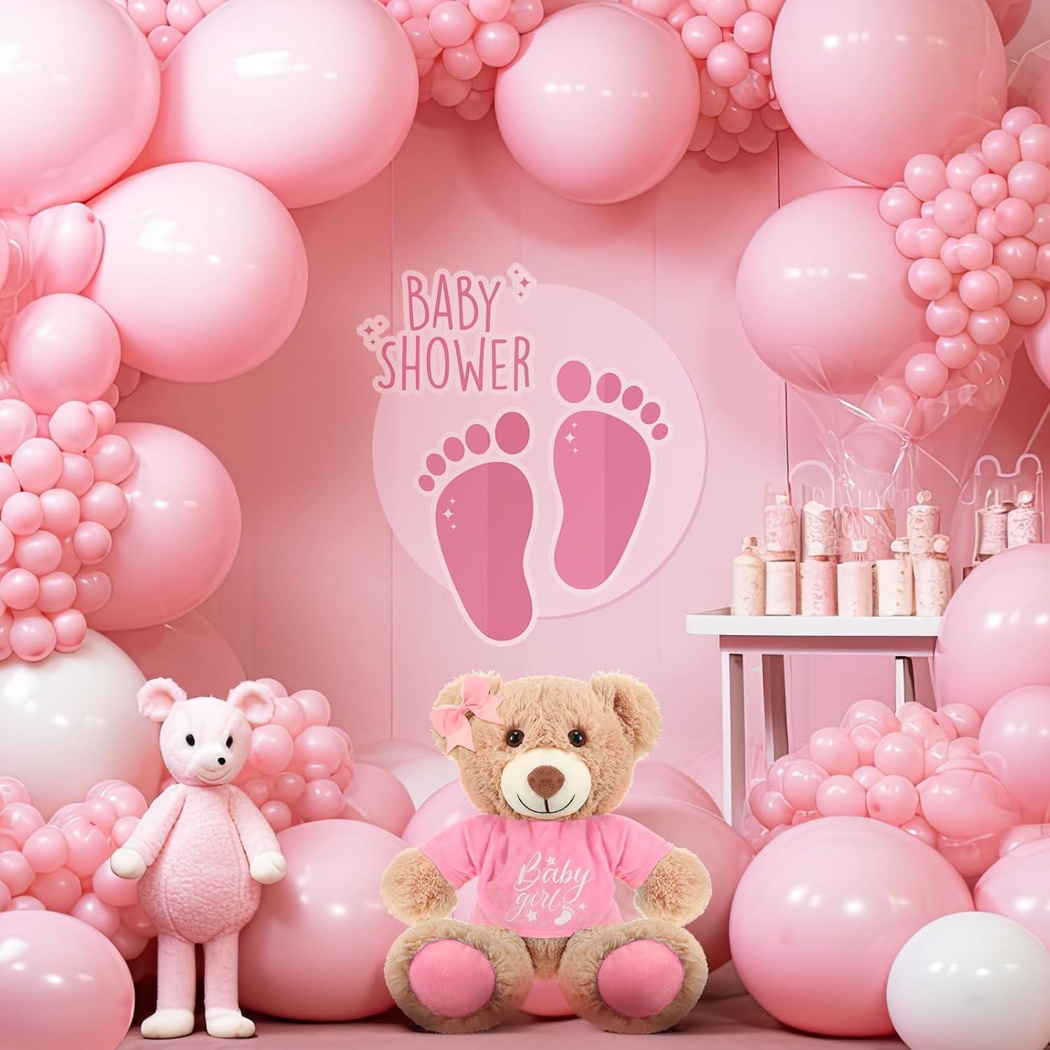 Ositos de Peluche Lenwen 10 Pcs 35,56 cm para Baby Shower