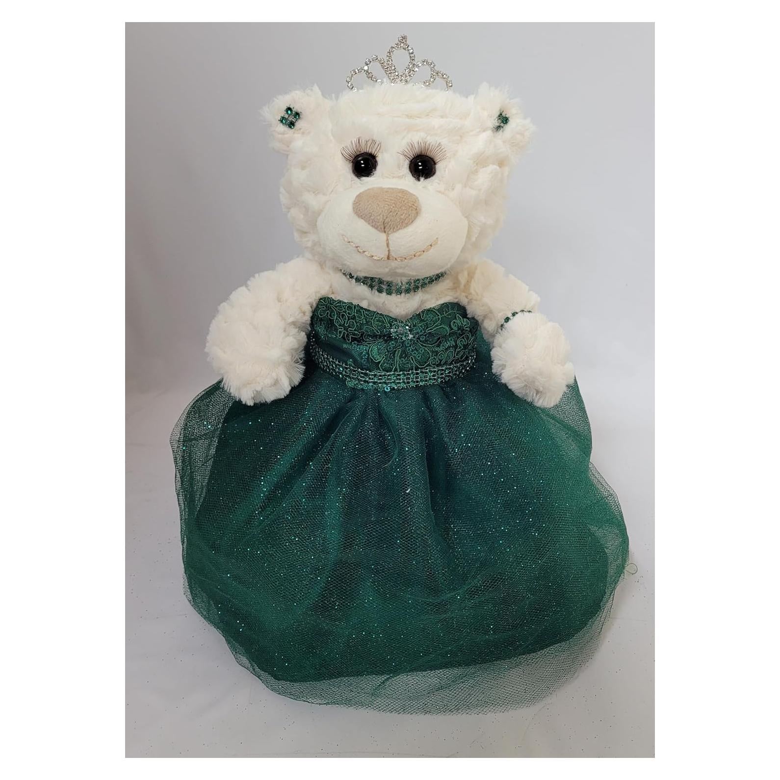 Oso de Peluche Quinceañera Kinnex 30.48 cm Verde Esmeralda