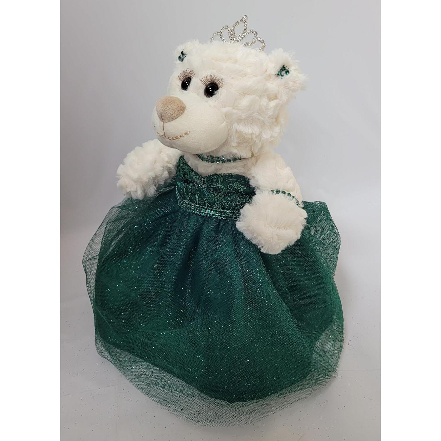 Oso de Peluche Quinceañera Kinnex 30.48 cm Verde Esmeralda
