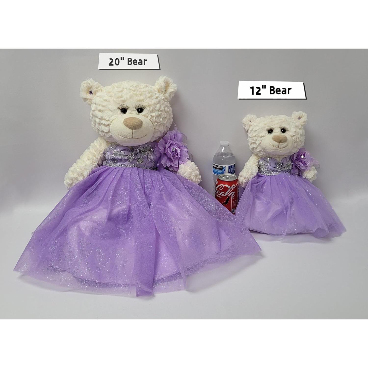 Oso de Peluche Quinceañera Kinnex 30.48 cm Verde Esmeralda