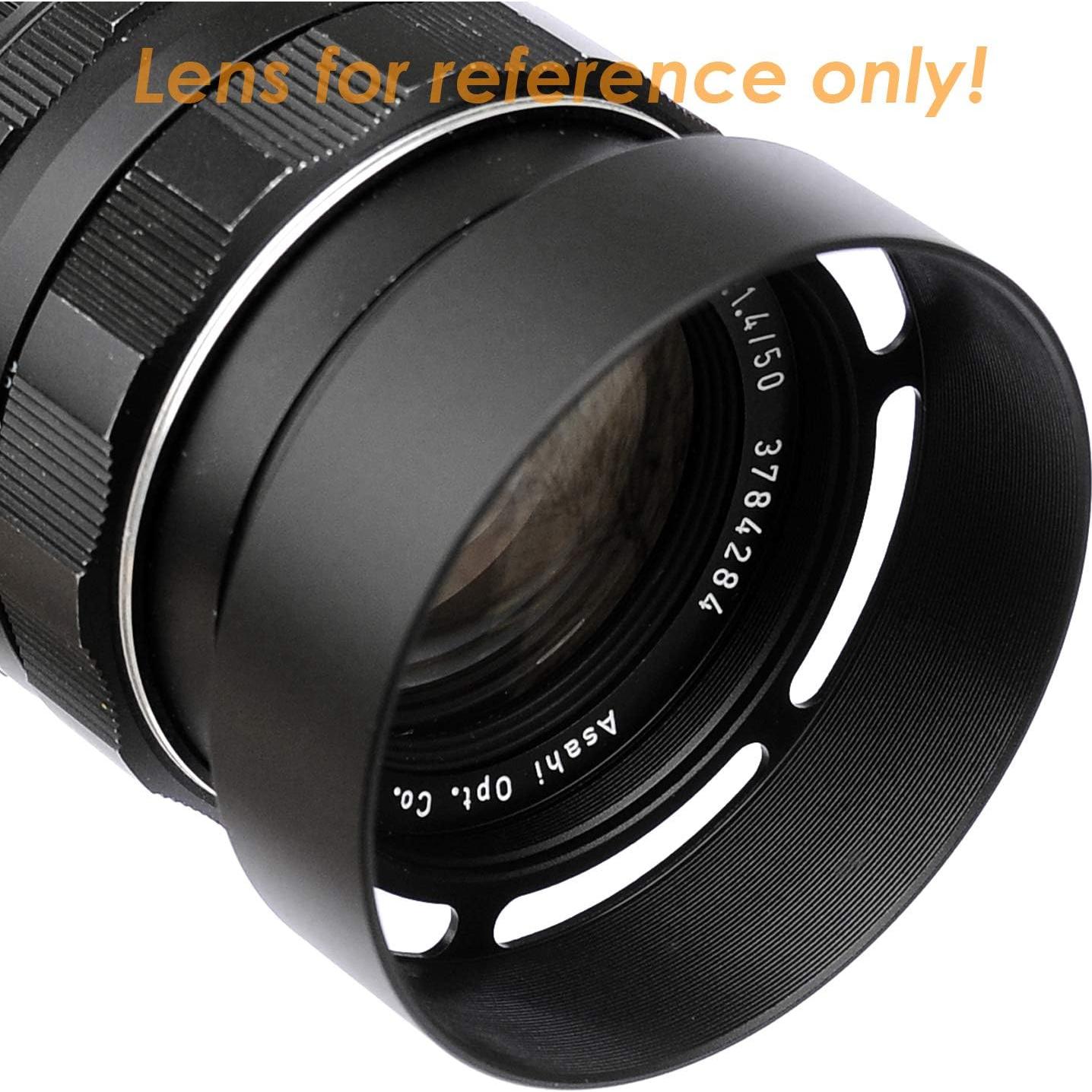 Capucha de lente metálica Fotasy 39mm para cámaras Fuji, Leica, Sony