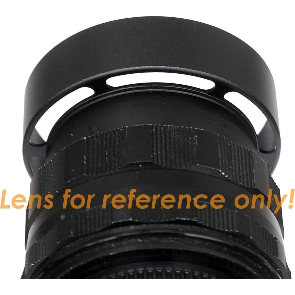 Capucha de lente metálica Fotasy 39mm para cámaras Fuji, Leica, Sony