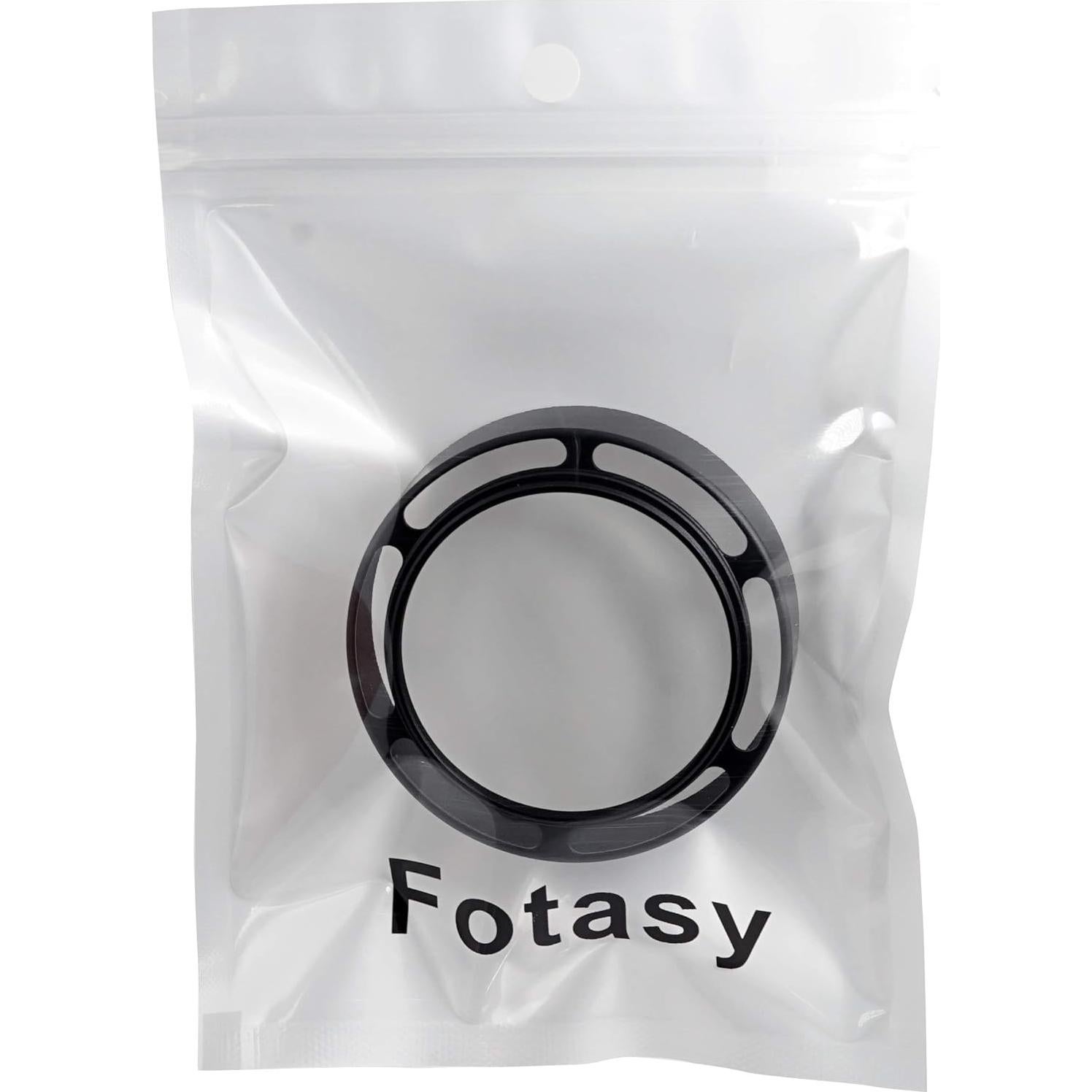 Capucha de lente metálica Fotasy 39mm para cámaras Fuji, Leica, Sony