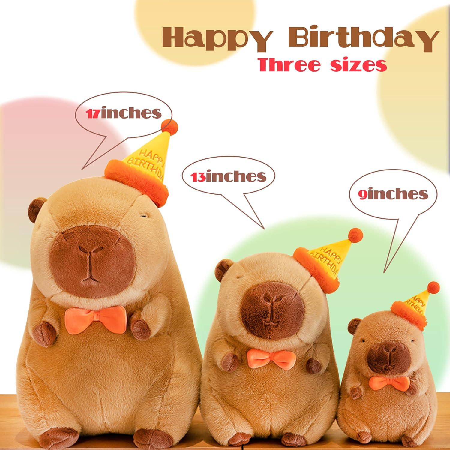 Juguete de Peluche Capibara TXDRRA 19.81 cm Suave y Adorable