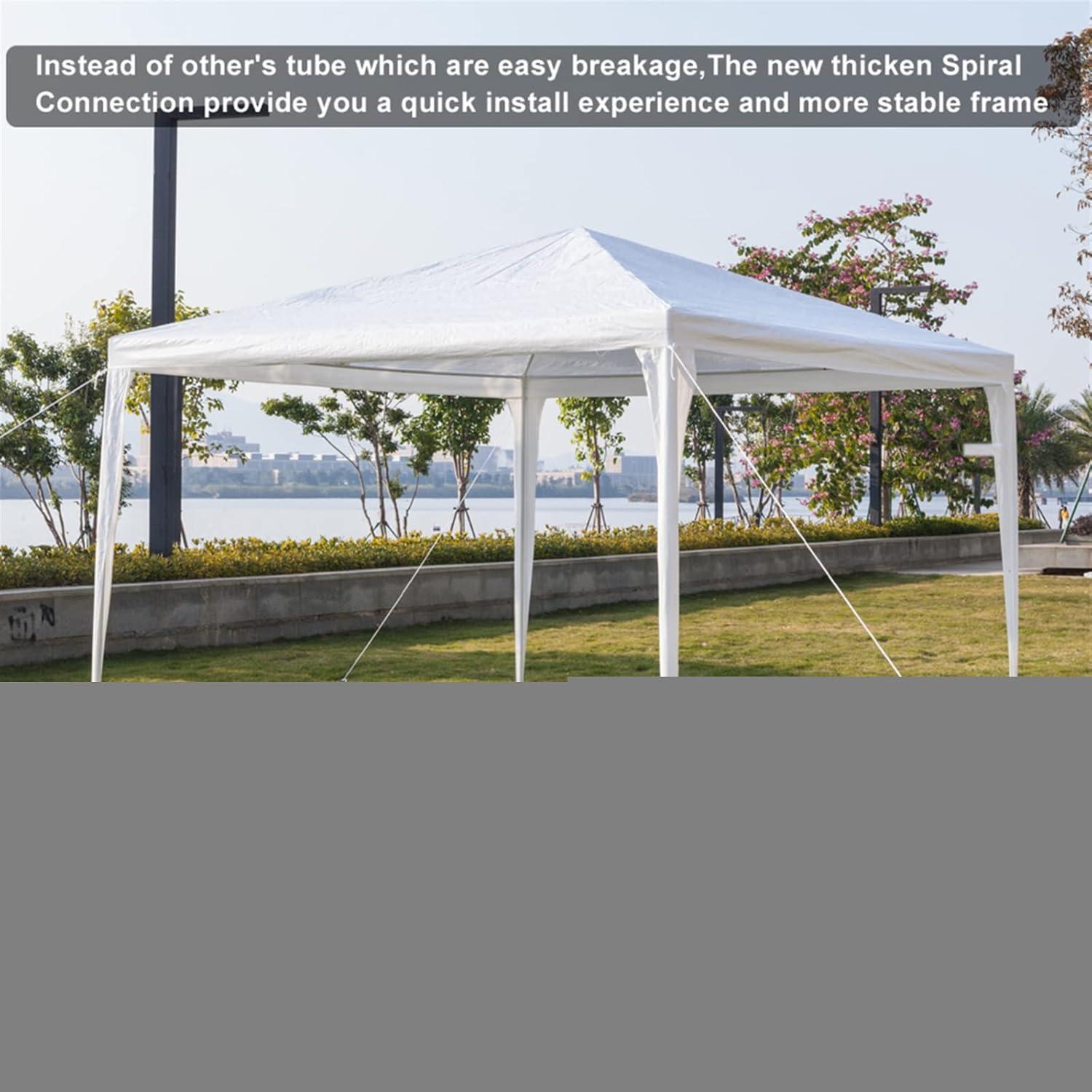 Carpa Exterior ZYBC 3x3m Impermeable para Fiestas y Eventos