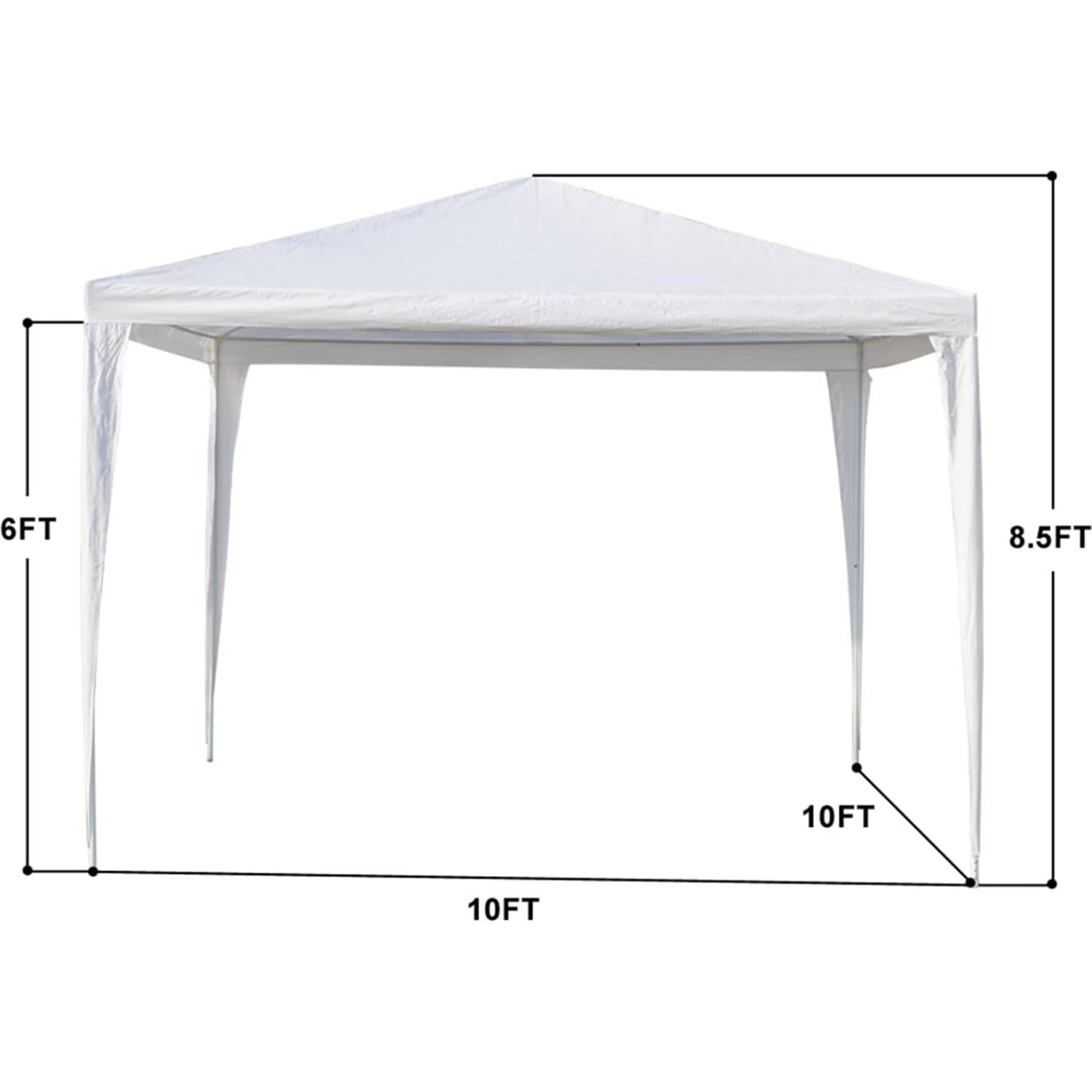 Carpa Exterior ZYBC 3x3m Impermeable para Fiestas y Eventos