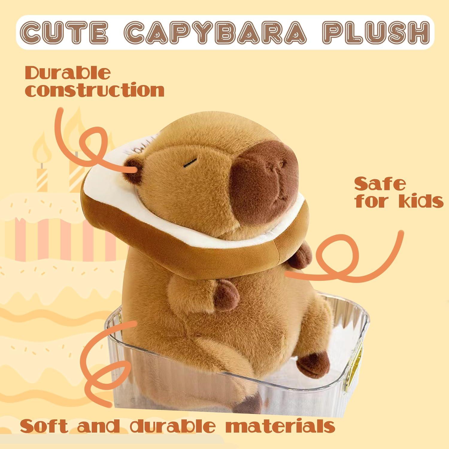 Juguete de Peluche Capibara TXDRRA Tostada 19.8 cm Suave