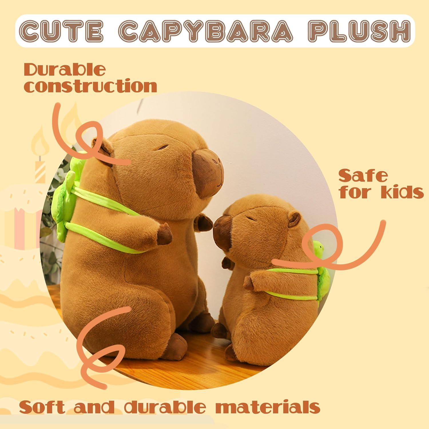 Juguete de Peluche Capibara TXDRRA 19.81 cm Suave y Lindo