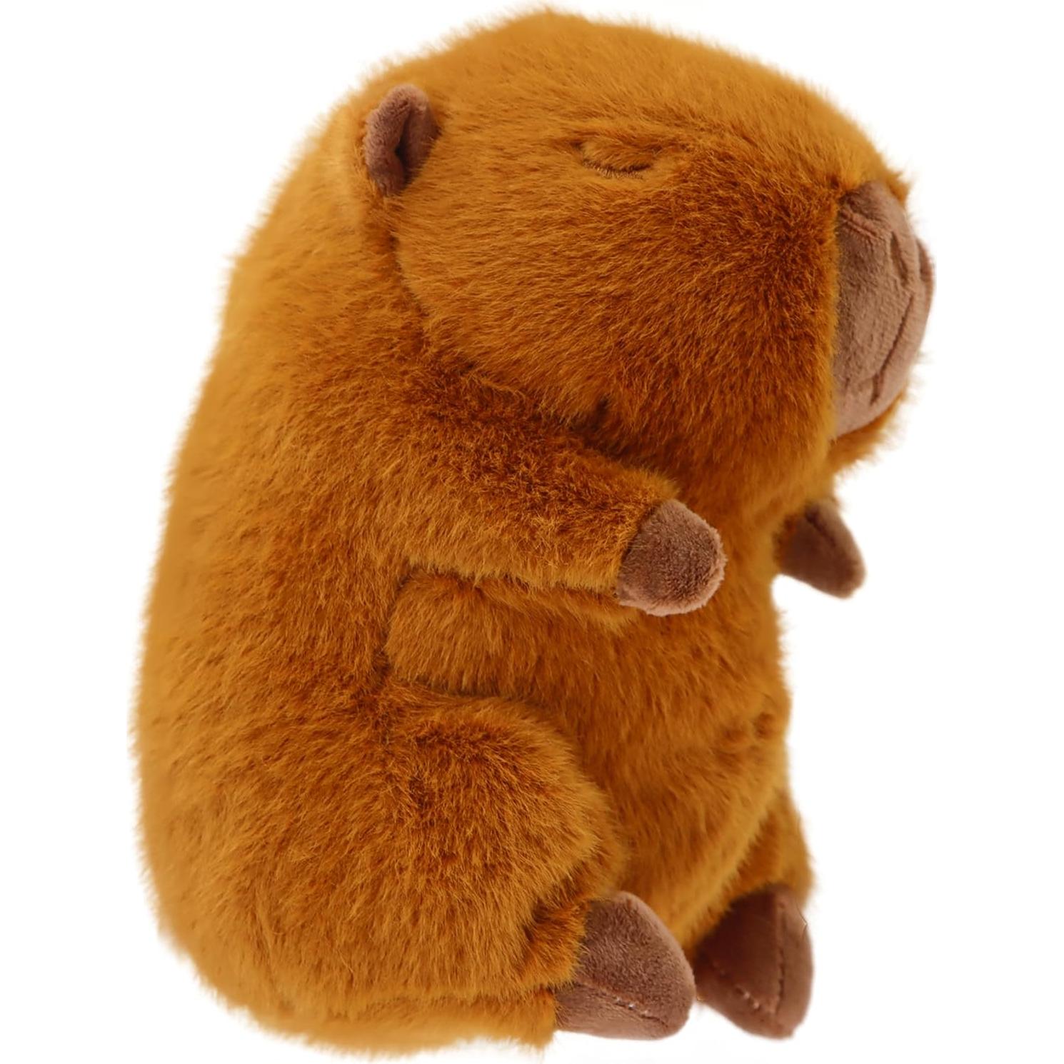 Juguete de Peluche TXDRRA Capibara Marrón 19.8 cm