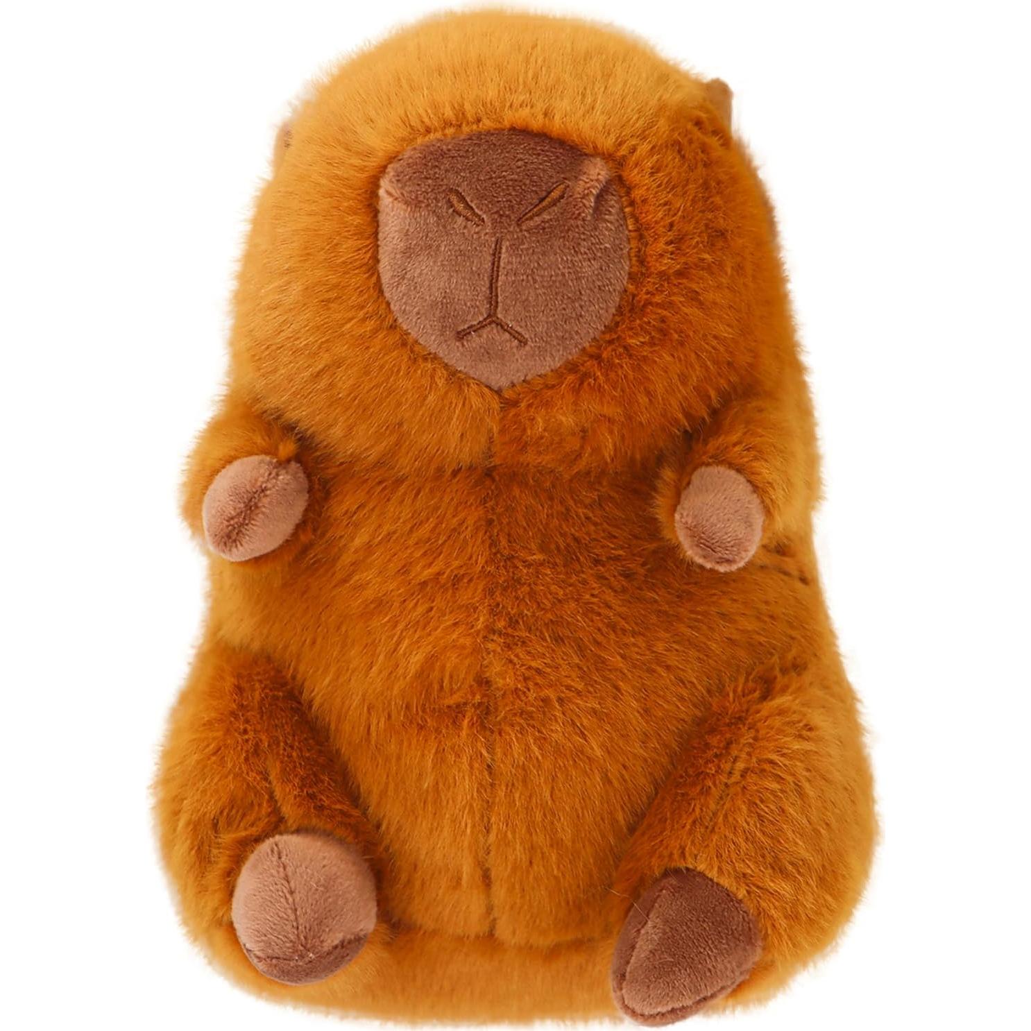 Juguete de Peluche TXDRRA Capibara Marrón 19.8 cm