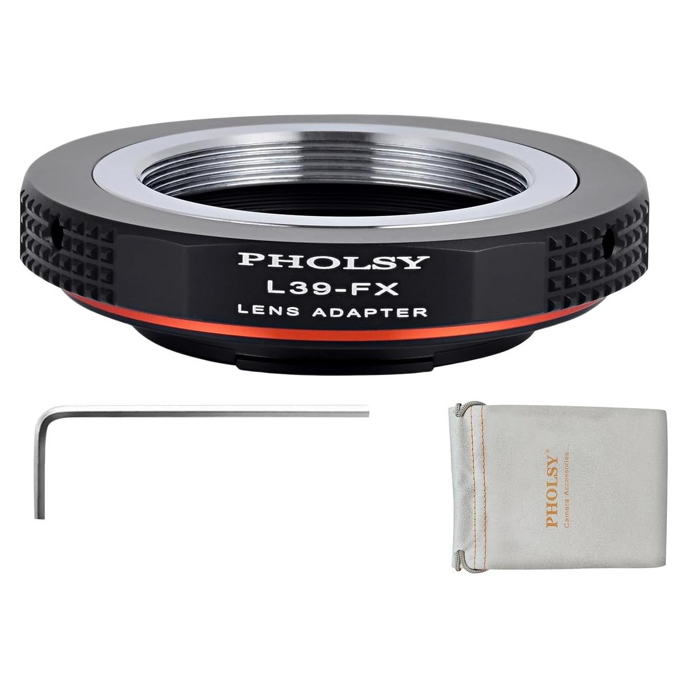 Adaptador de Montura PHOLSY M39 a Fujifilm X - 39mm