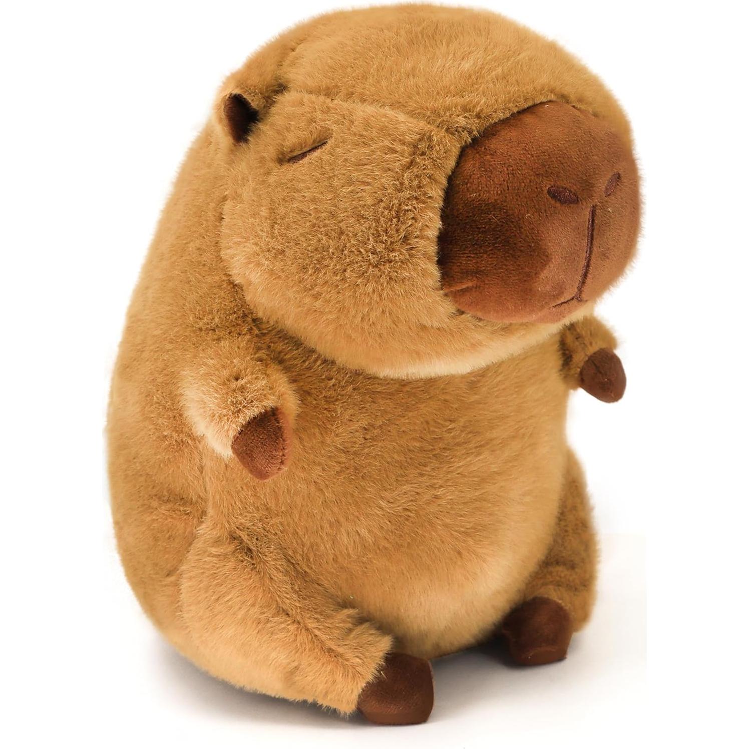 Peluche Capibara TXDRRA Marrón Suave 30 cm Regalo Niños