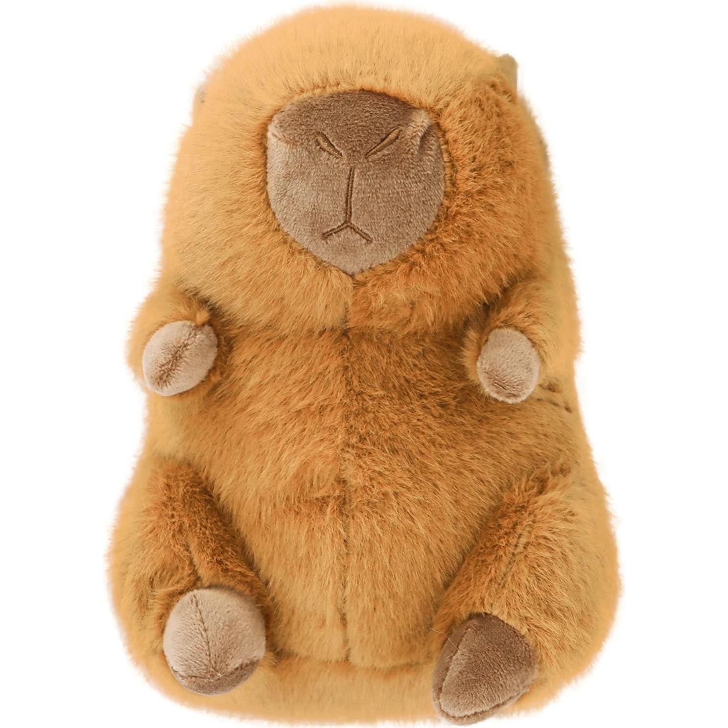 Peluche Capibara TXDRRA Marrón Suave 30 cm Regalo Niños