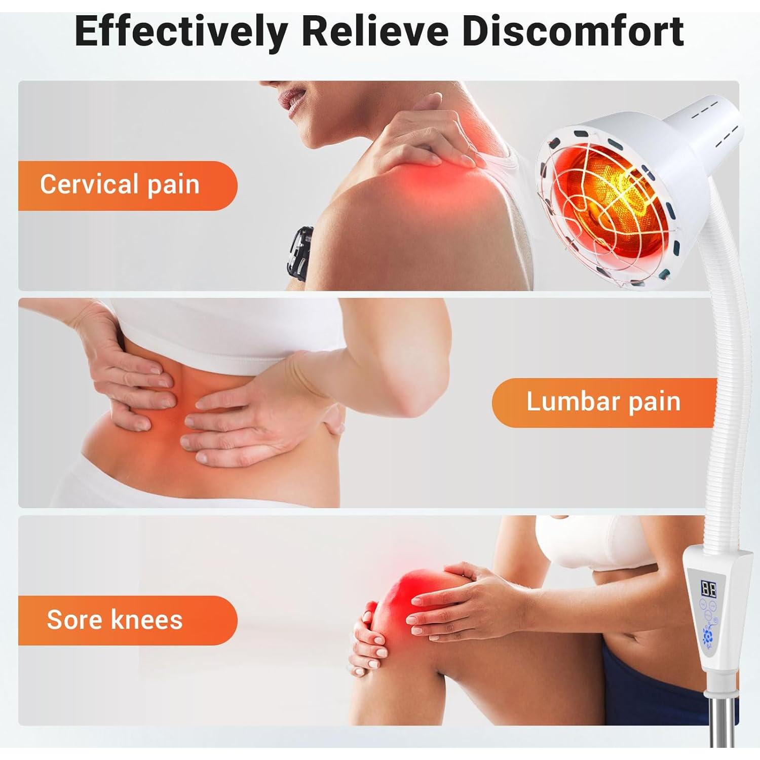 Lámpara Infrarroja Hoakya 275W Ajustable para Terapia