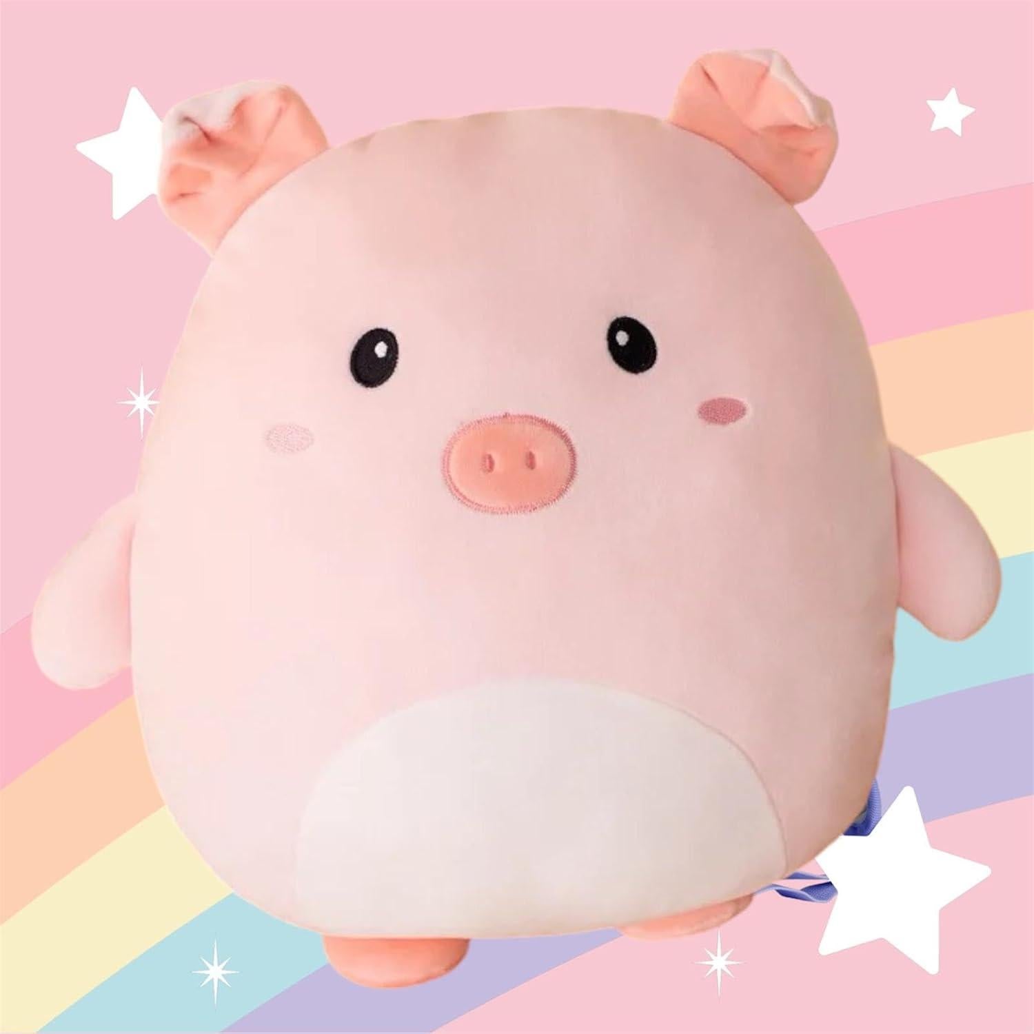 Peluche de Cerdo Genérico 38 cm Suave y Divertido