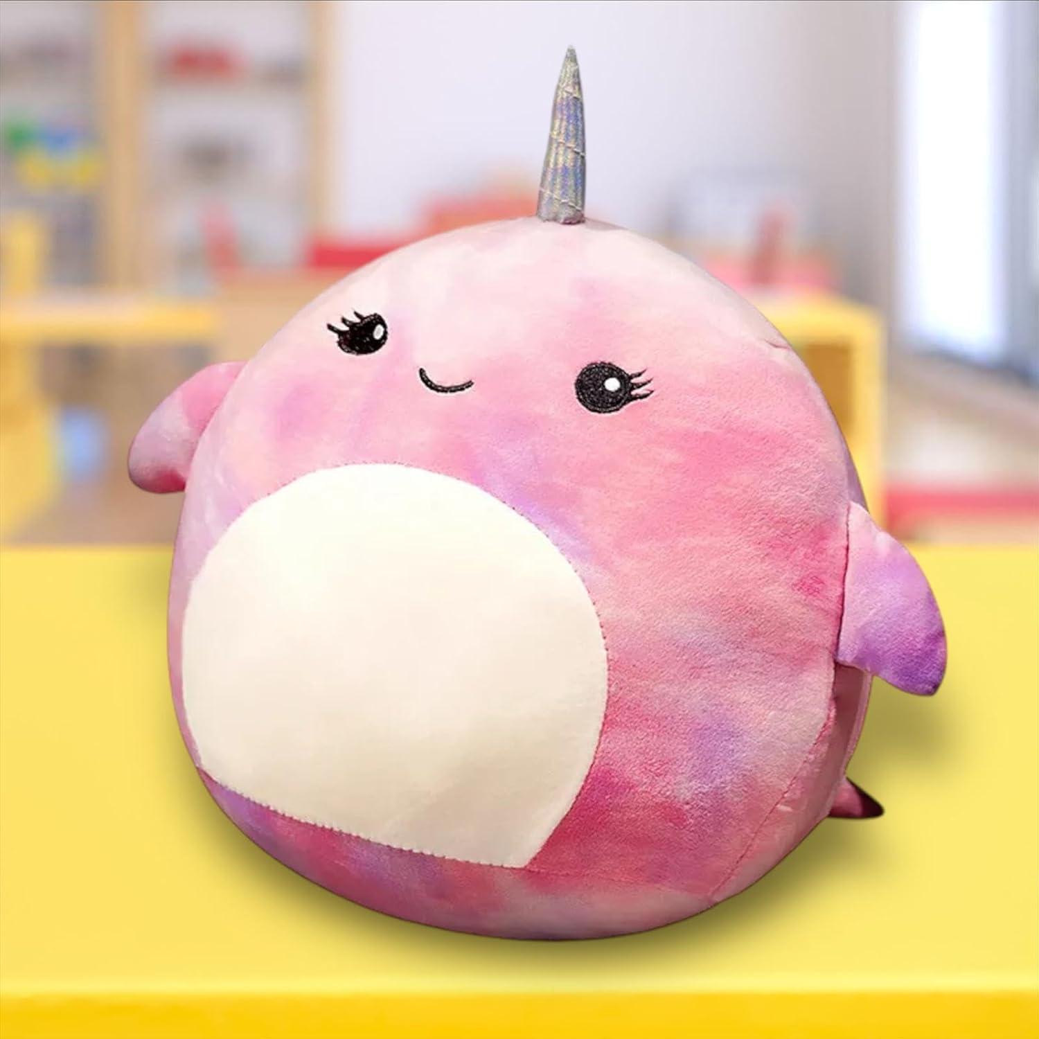 Peluche Unicornio Genérico 40 cm Suave y Colorido