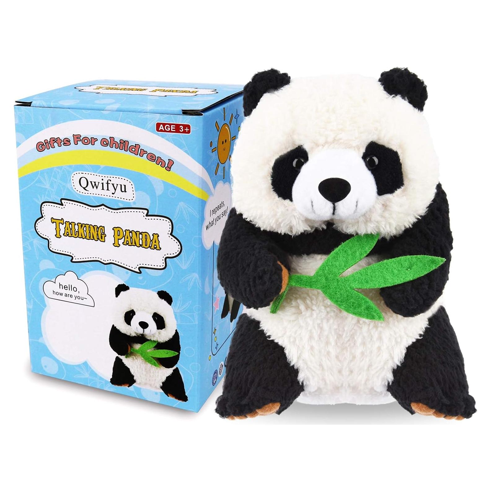 Panda Hablante Qwifyu Juguete de Peluche Interactivo