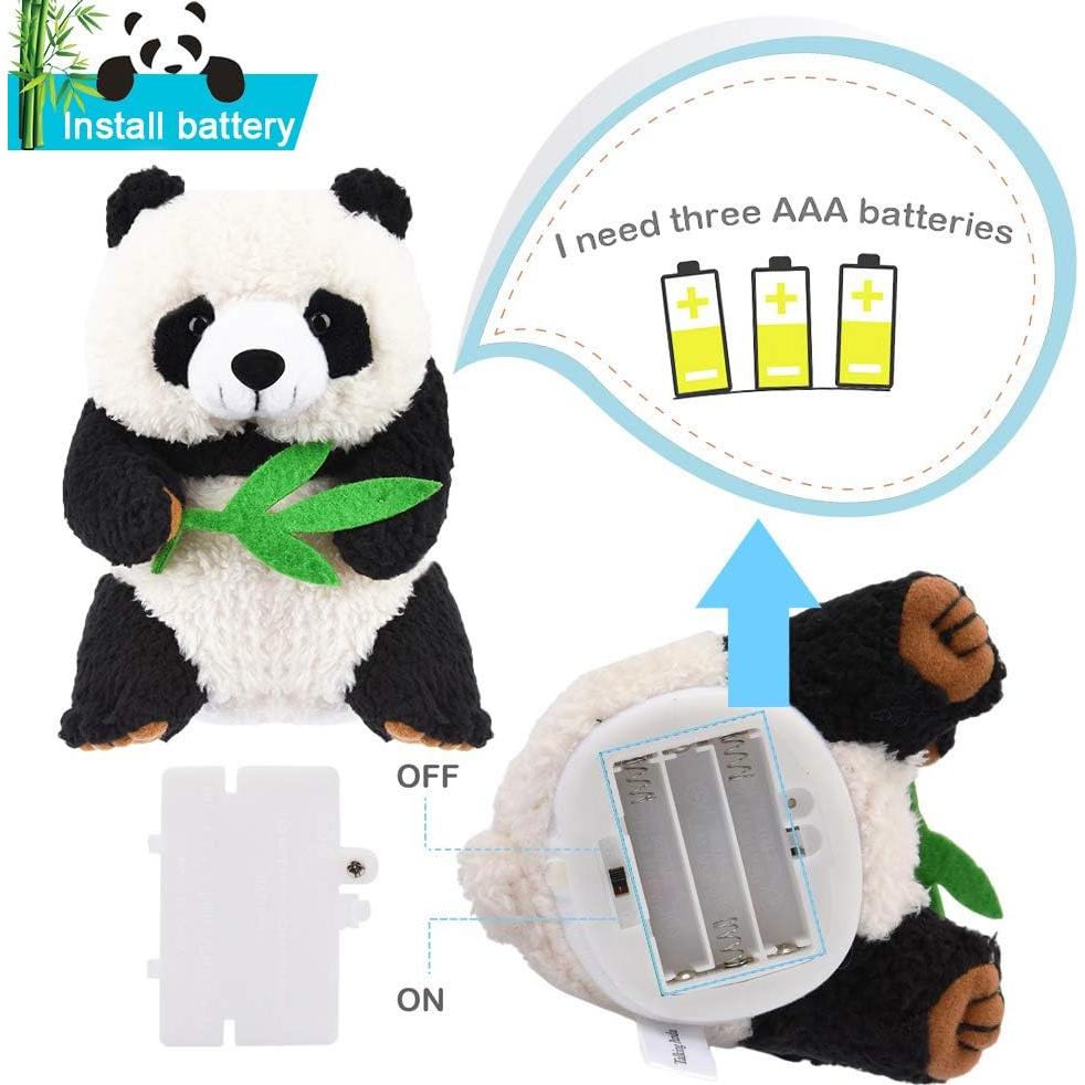 Panda Hablante Qwifyu Juguete de Peluche Interactivo