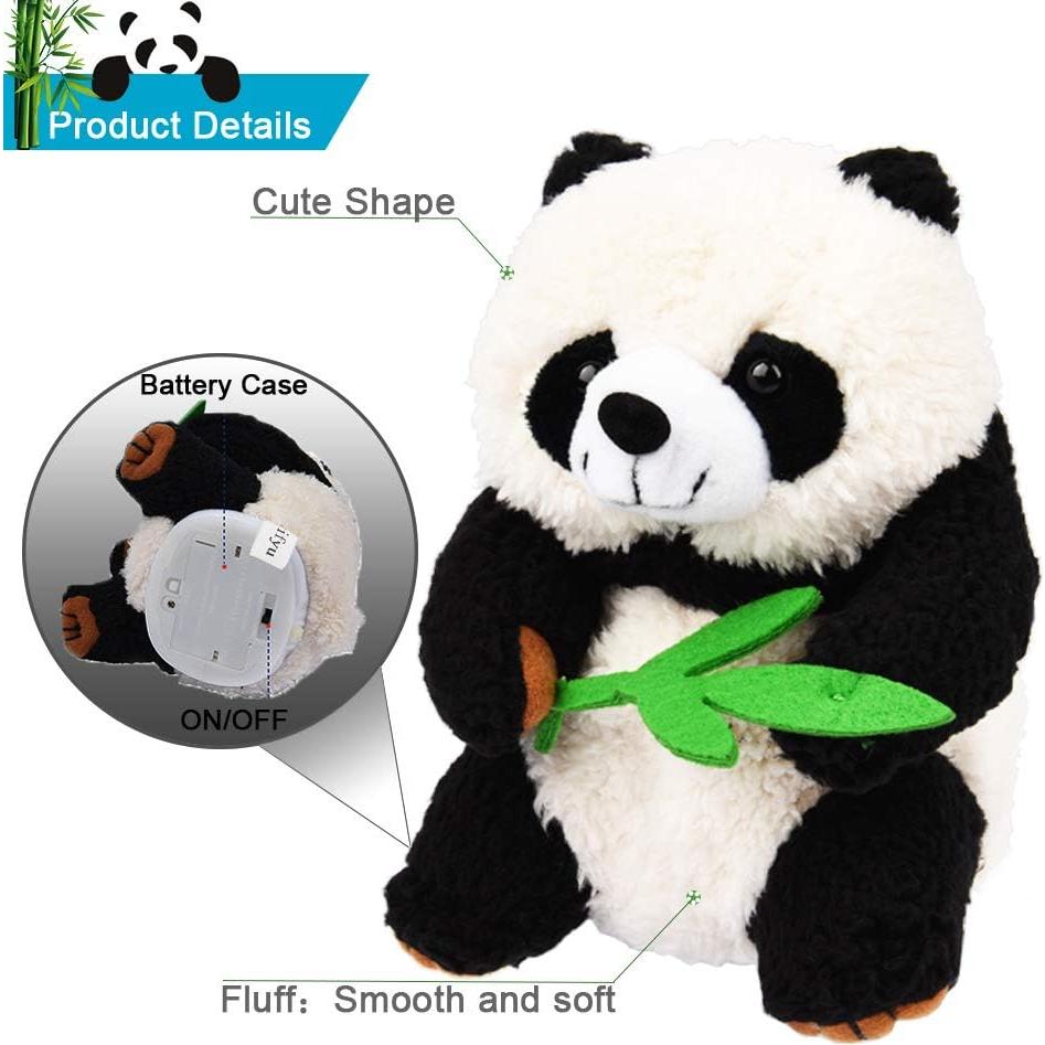 Panda Hablante Qwifyu Juguete de Peluche Interactivo