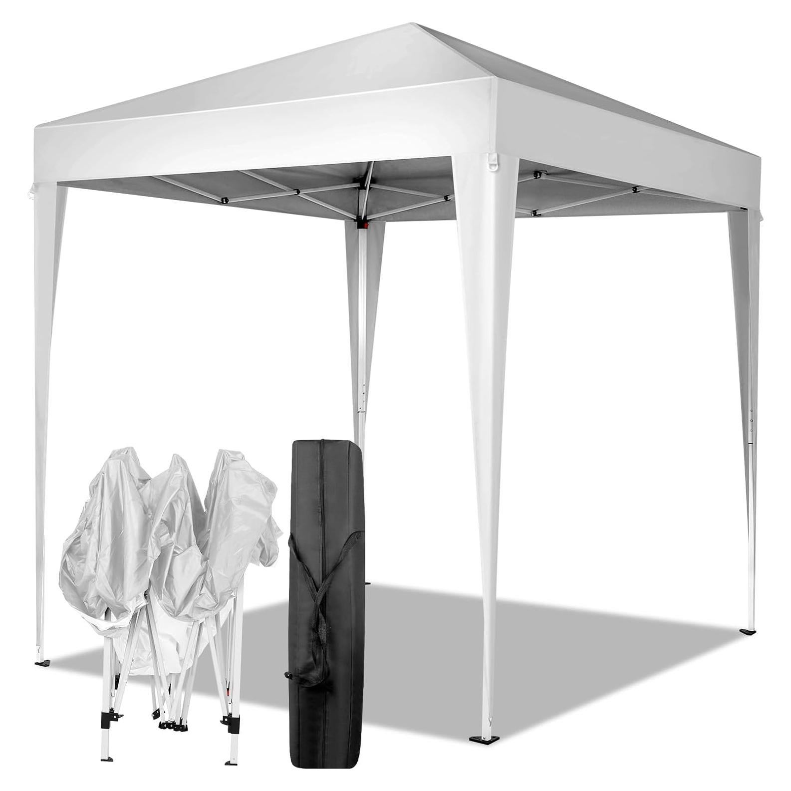 Carpa Pop Up 2x2m ANTSKU Blanca Impermeable con Bolsa
