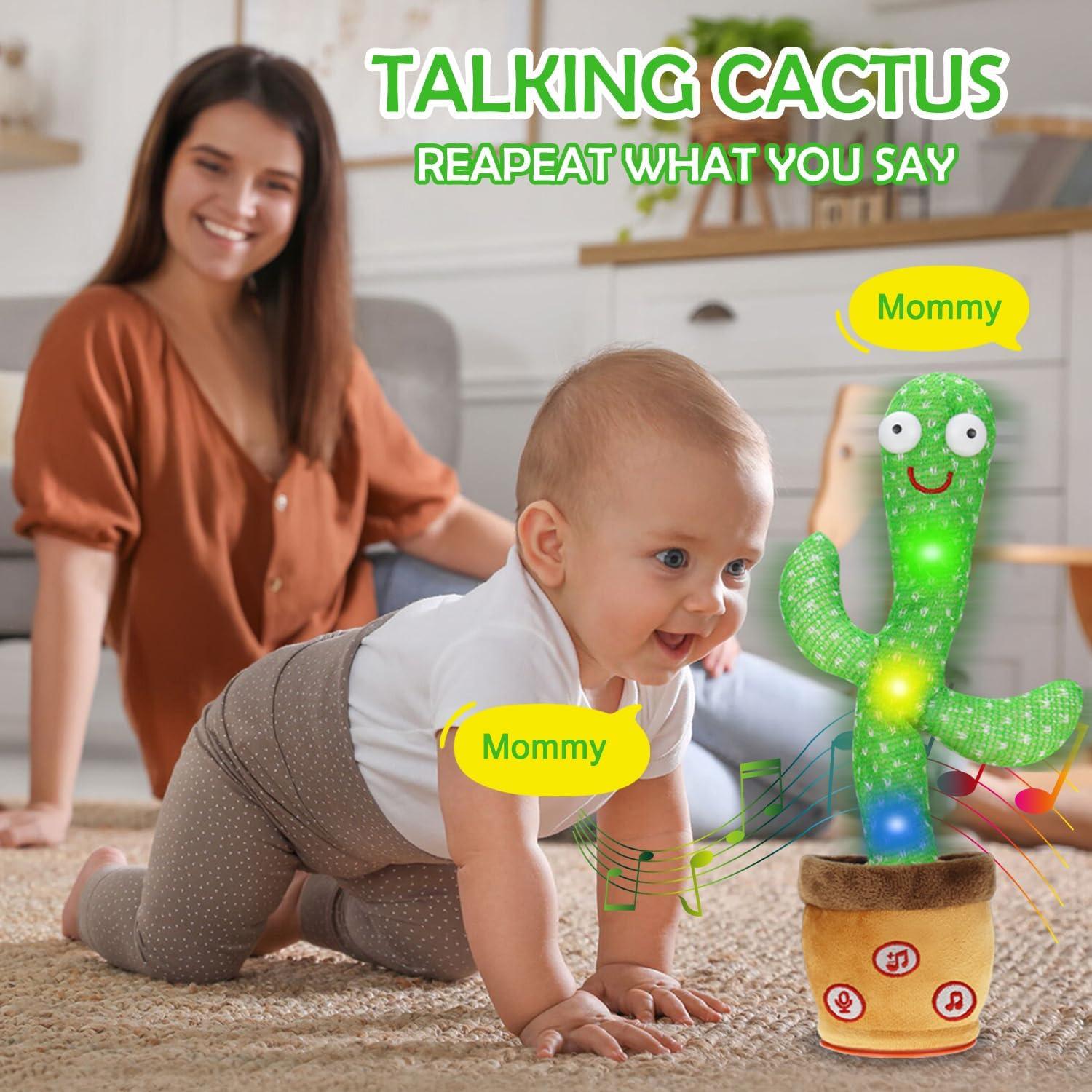 Cactus Bailarín Qwifyu Juguete Hablador con 120 Canciones