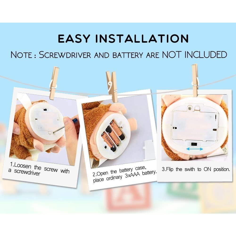 Hámster Hablante Qwifyu Interactivo Repite Voz 8,89x9,91cm