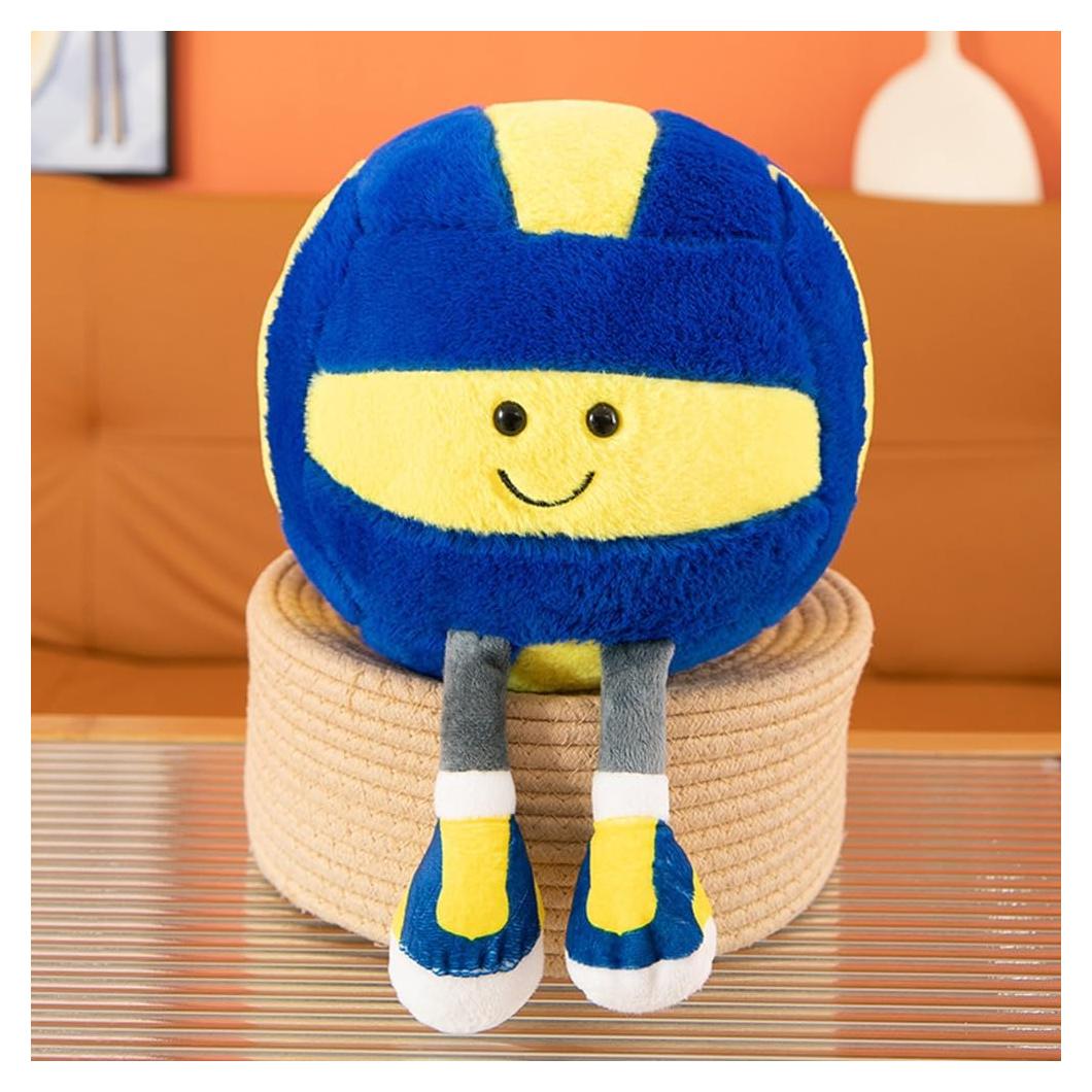 Cojín de Peluche Fútbol XIYUAN 27.9 cm Suave Decorativo