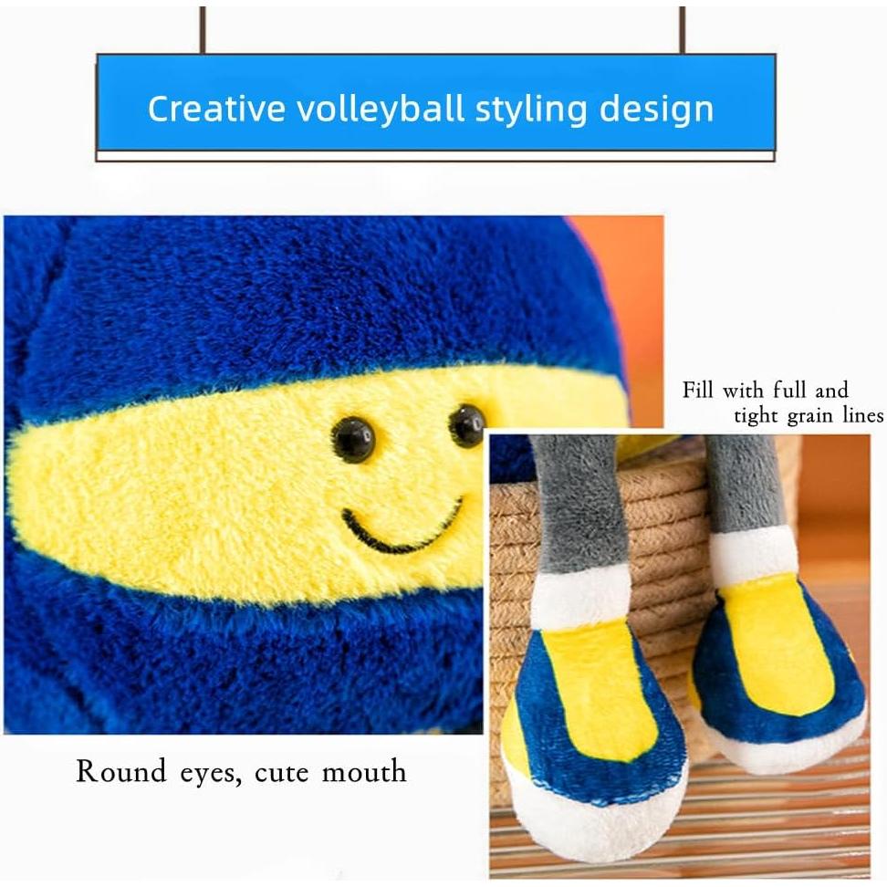 Cojín de Peluche Fútbol XIYUAN 27.9 cm Suave Decorativo