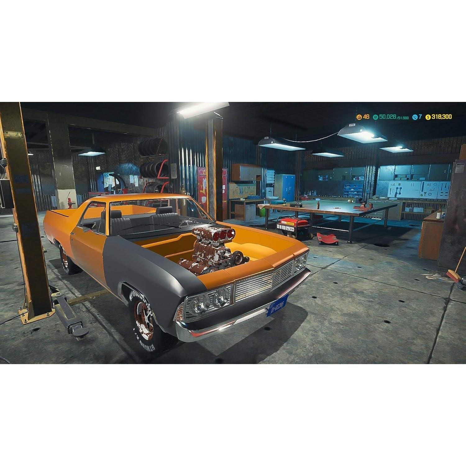 Simulador Mecánico de Autos Koch PS4 - 48 Autos y 10+ Herramientas