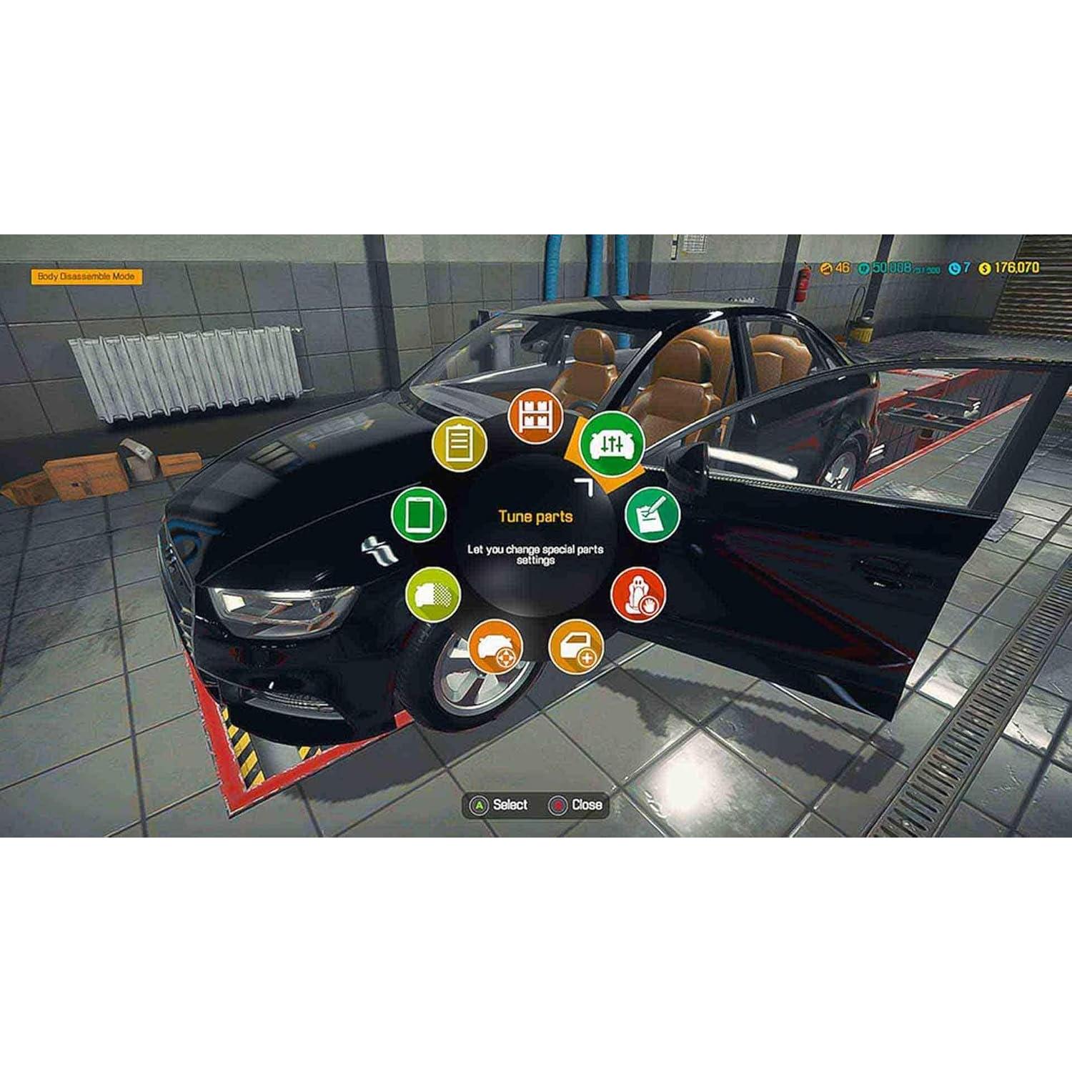 Simulador Mecánico de Autos Koch PS4 - 48 Autos y 10+ Herramientas