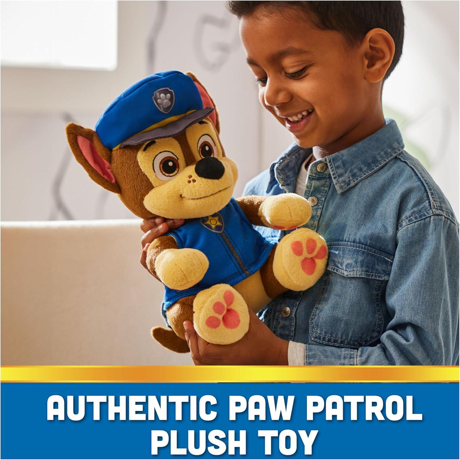 Peluche Hora de Dormir Chase PAW Patrol 25,4 cm Reversible