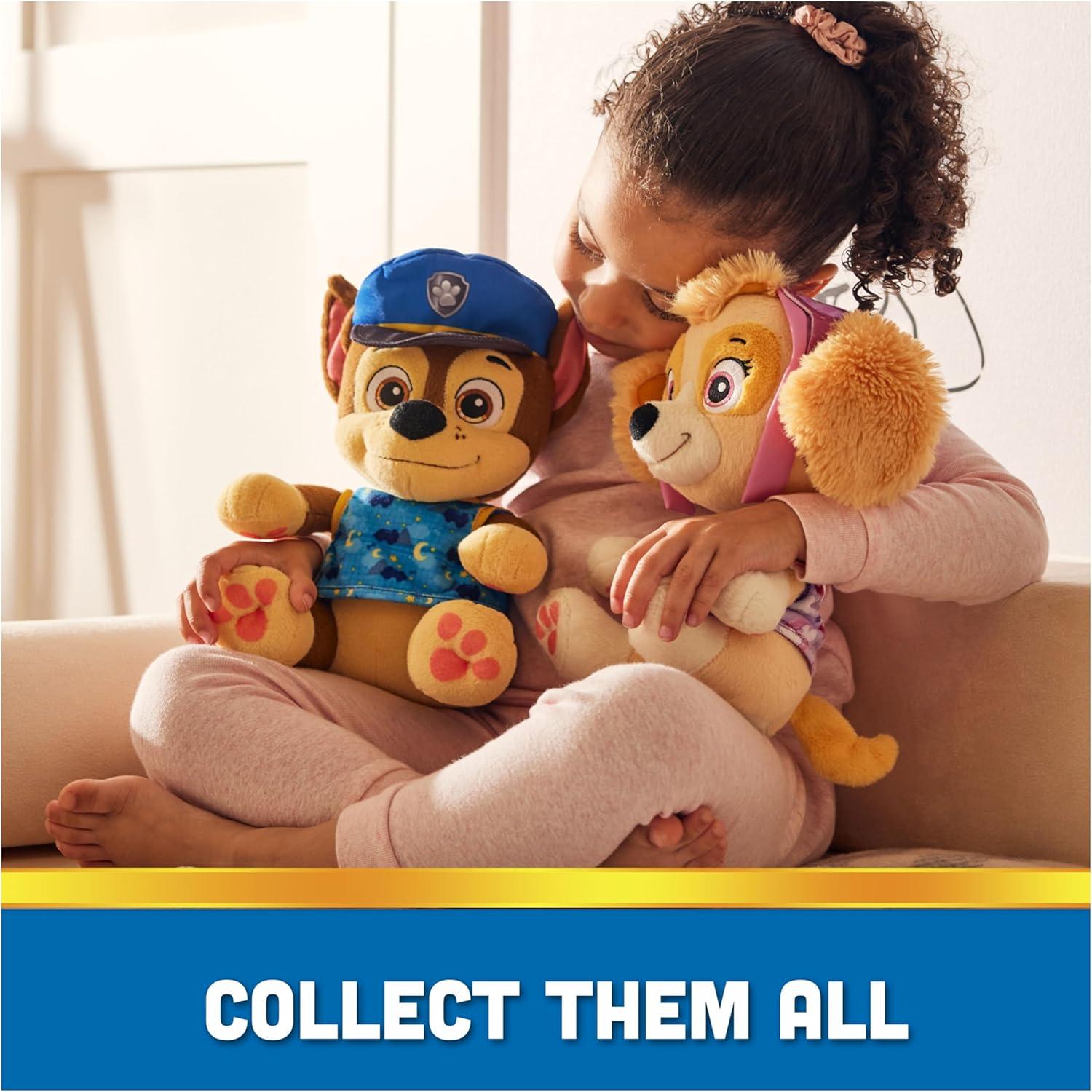 Peluche Hora de Dormir Chase PAW Patrol 25,4 cm Reversible