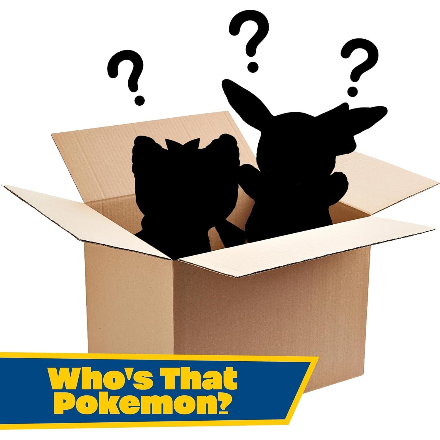 Peluche Pokémon 20 cm 2-Pack - Figuras Sorpresa - Jazwares