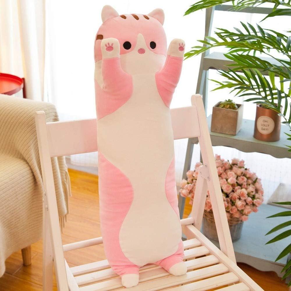 Muñeca de Gato de Peluche Shangman Rosa 50cm Suave