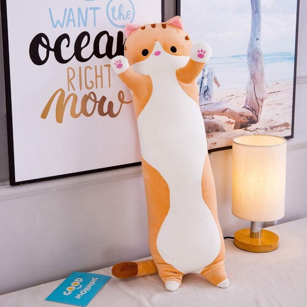 Muñeca de Gato de Peluche Shangman 50cm Marrón Suave