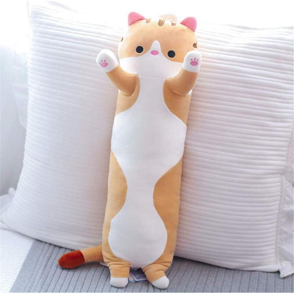 Muñeca de Gato de Peluche Shangman 50cm Marrón Suave